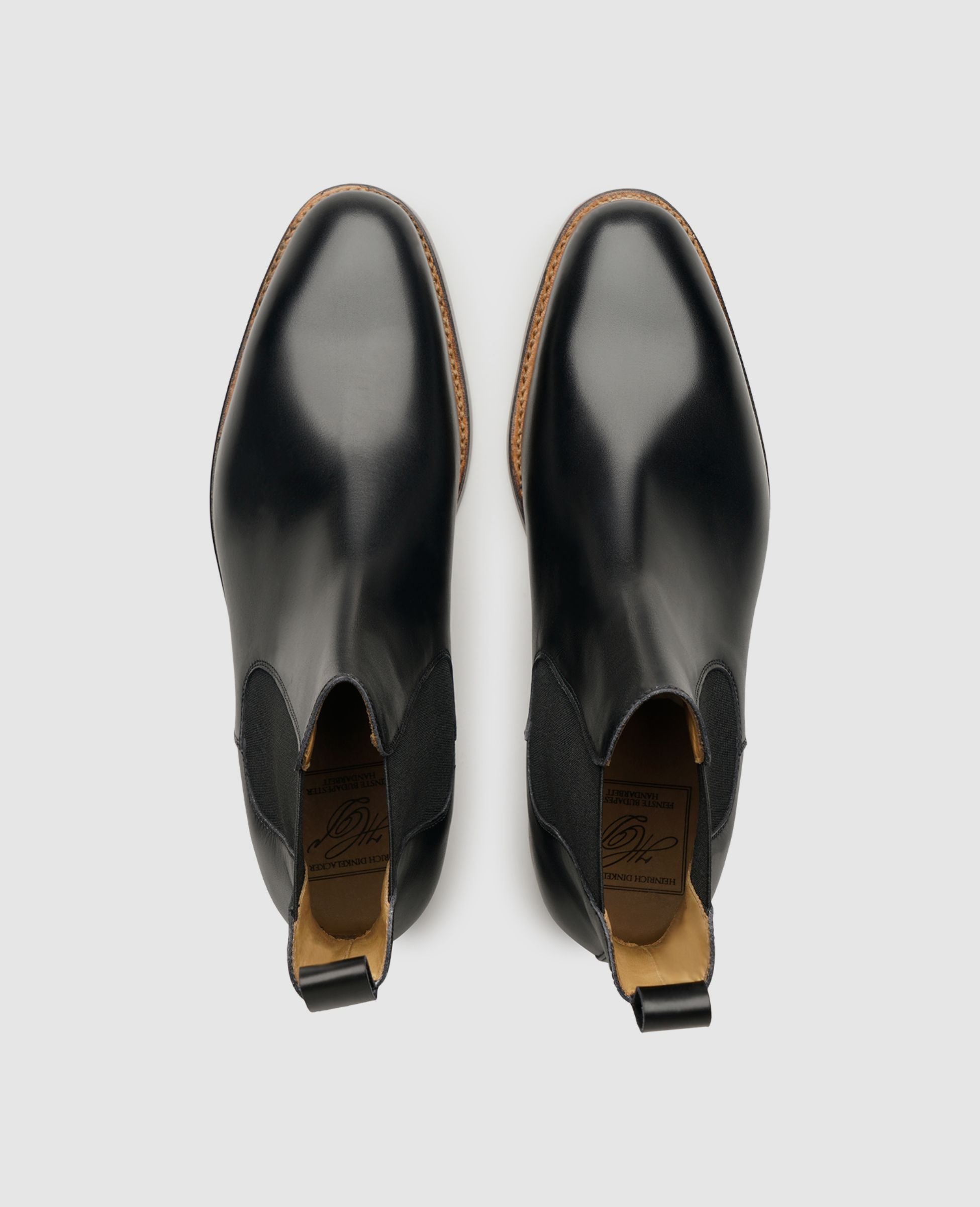 dinkelacker-luzern-chelsea-boot-schwarz-boxcalf-doppelsohle image 3