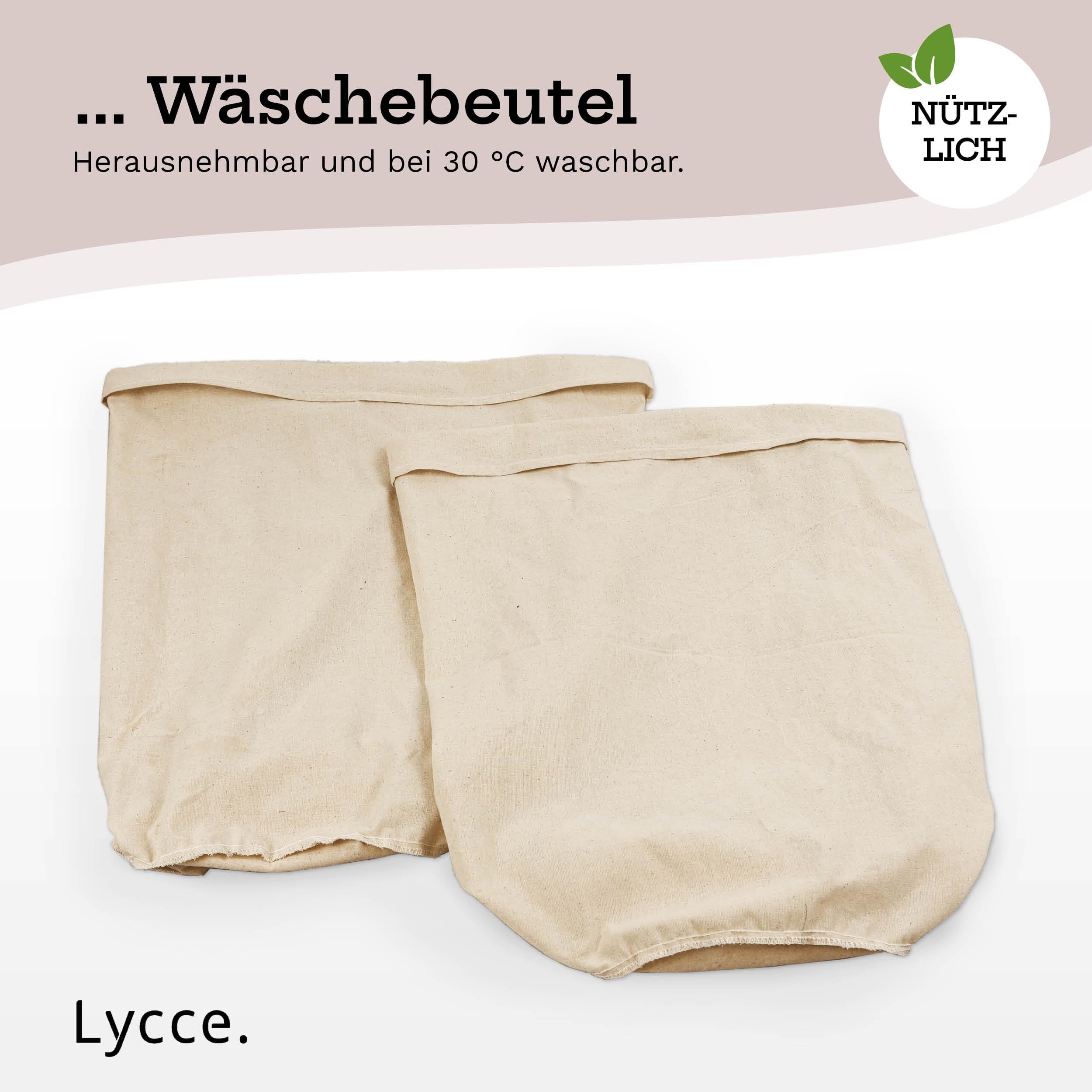 lycce-w-schekorb-2-fach-sortierer-46l-oval-mit-deckel-wasserhyazinthe-metallgest image 4