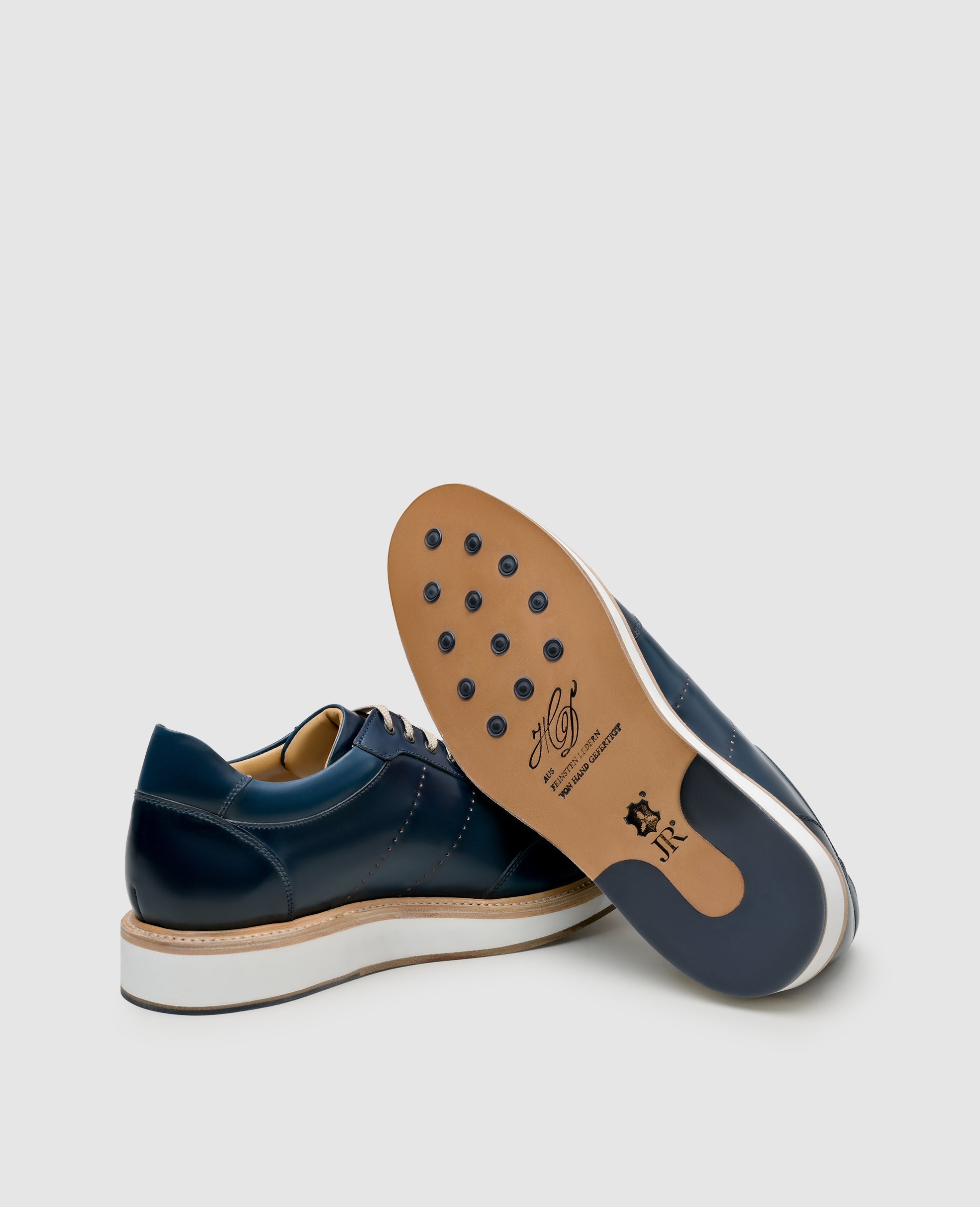 dinkelacker-london-sneaker-c-navy-aus-shell-cordovan image 8