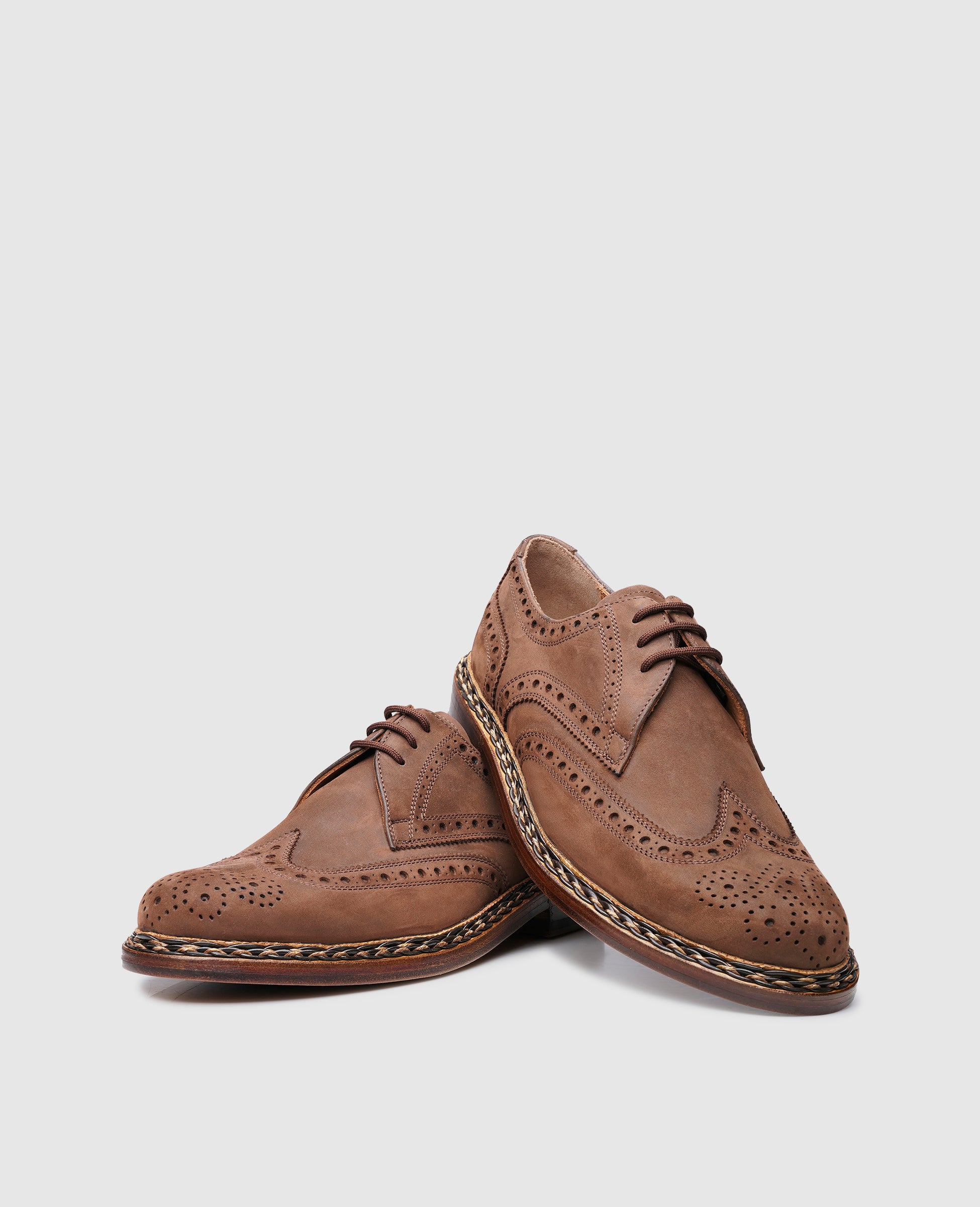 dinkelacker-buda-full-brogue-j-derby-herrenschuh-coffee image 4