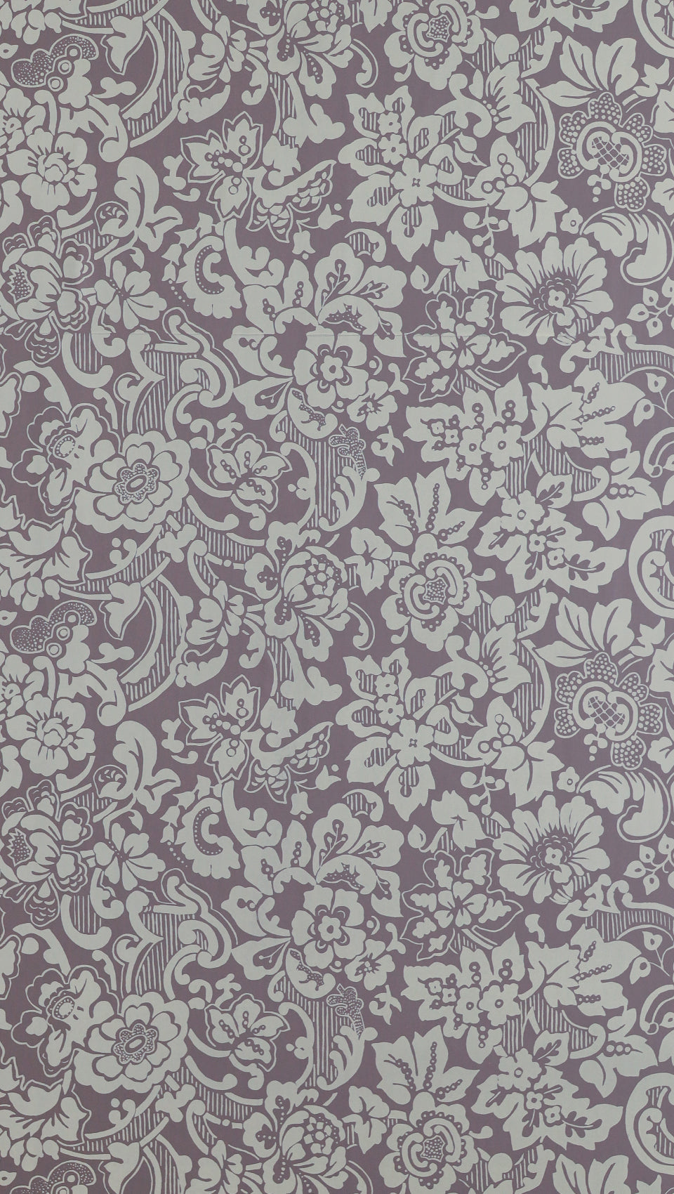 hembus-tapete-431-d-wei-e-blumenranken-historismus-papiertapete-violett image 1
