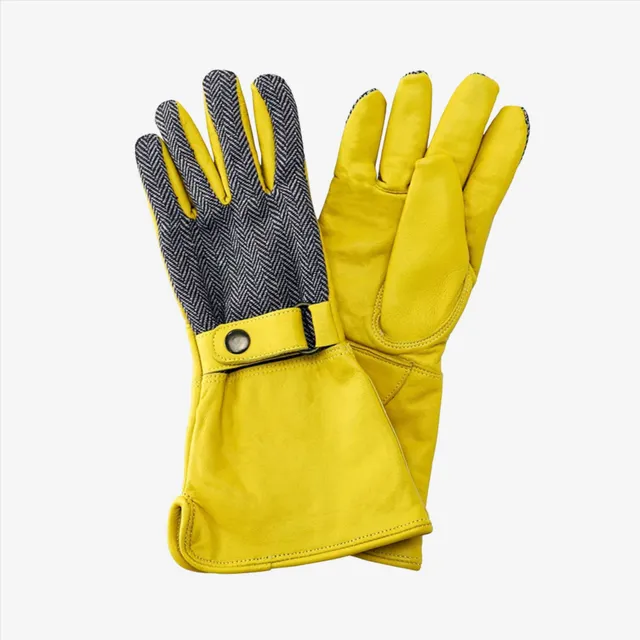 kent-stowe-luxury-gauntlet-herringbone-lederhandschuhe-stulpe-damen-medium image 1