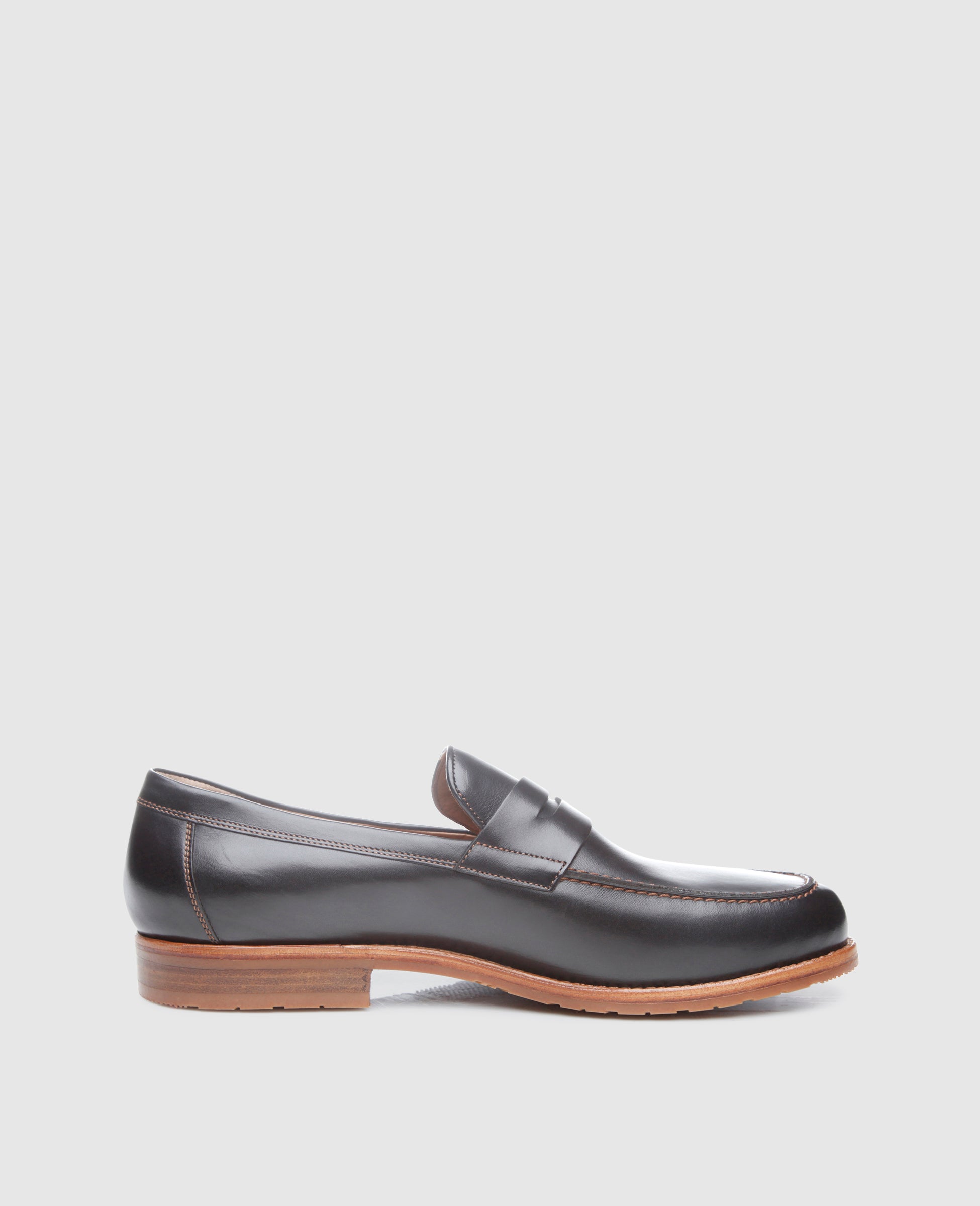 dinkelacker-wien-plain-sc-schwarz-penny-loafer-aus-softcalf image 4