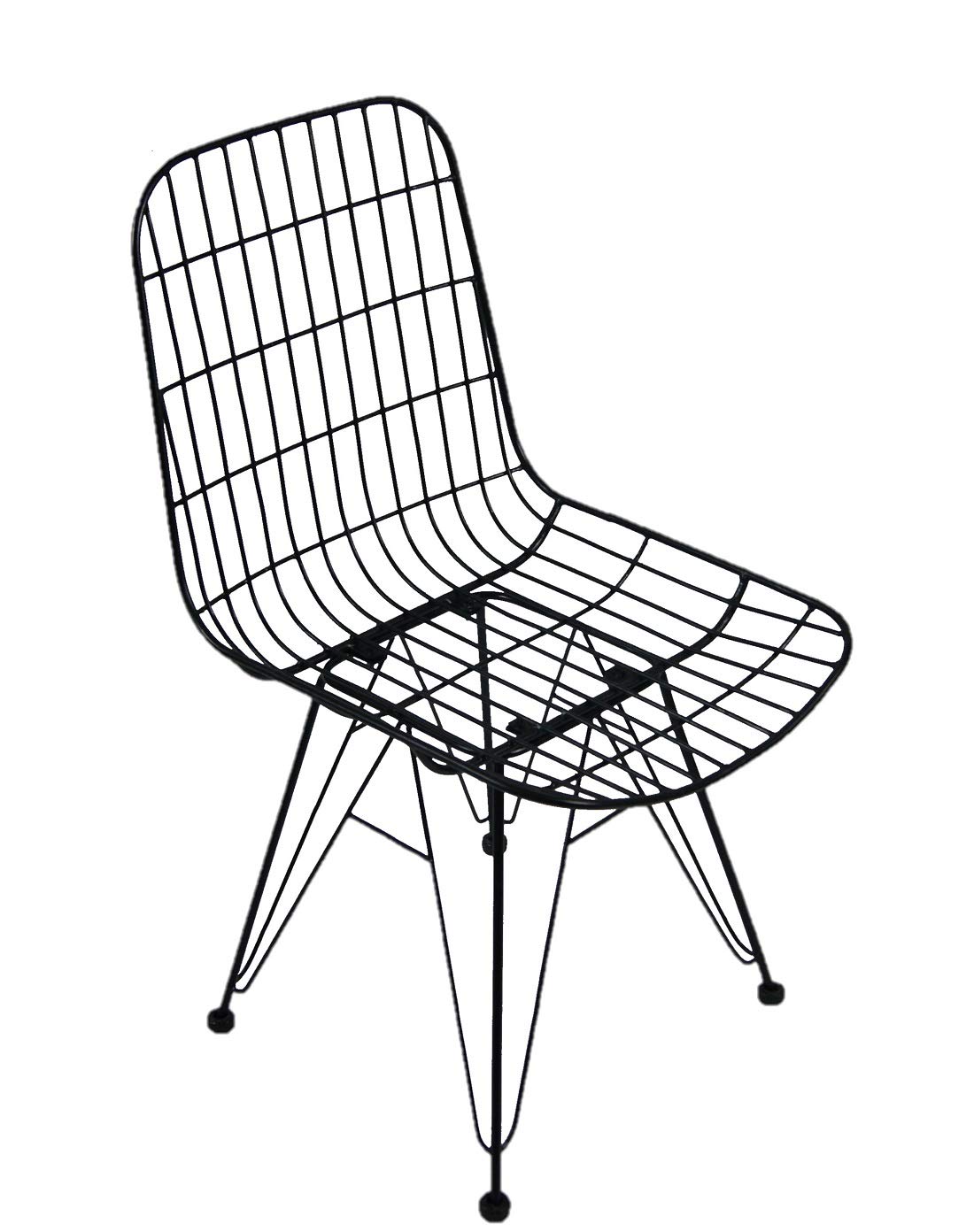 lycce-metallstuhl-strong-schwarz-gitterstuhl-sitzh-he-41-cm image 1