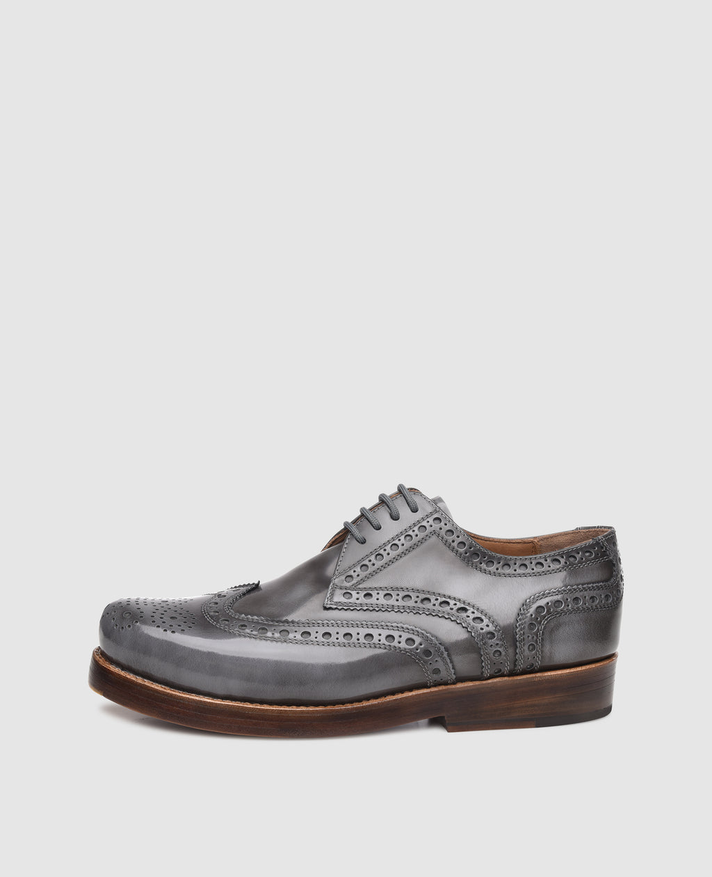 dinkelacker-rio-full-brogue-bl-derby-gray image 1