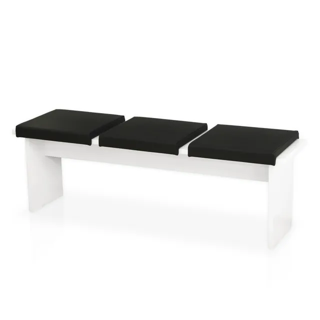 lycce-bankauflage-klemmkissen-2-leisten-kunstleder-schwarz-40-cm image 1