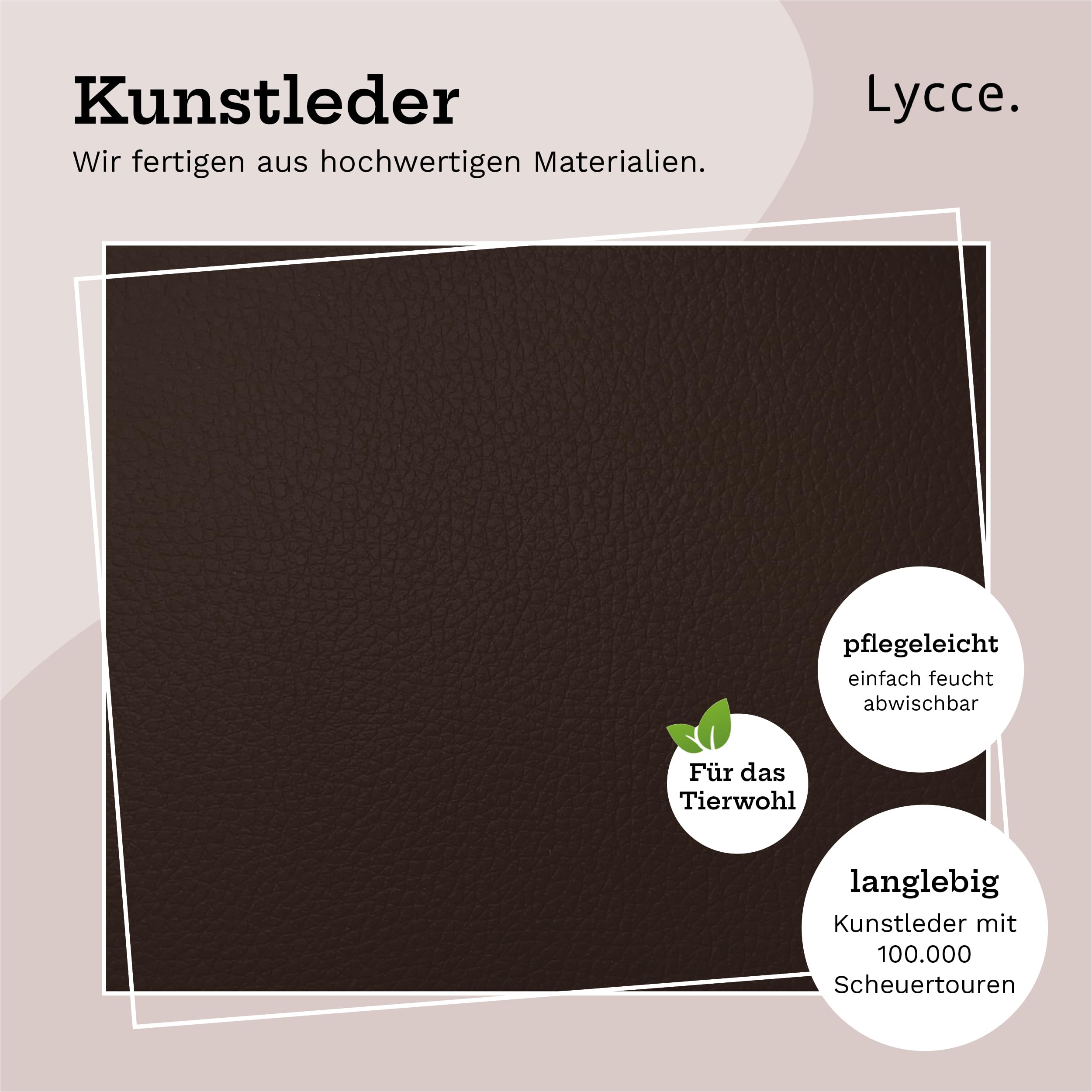 lycce-bankauflage-klemmkissen-1-leiste-2-sitzer-kunstleder-braun image 4