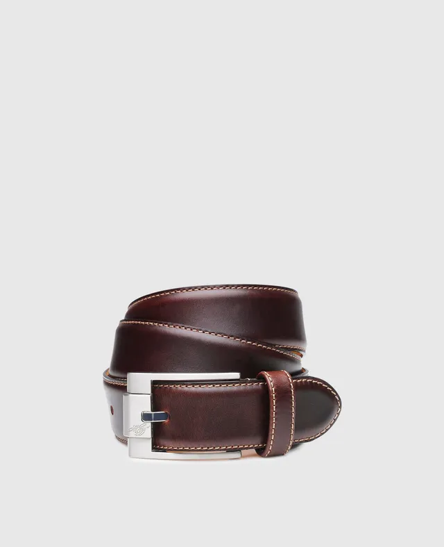 dinkelacker-tammo-plain-ma-lederg-rtel-amarate-dunkelbraun-35-mm image 1