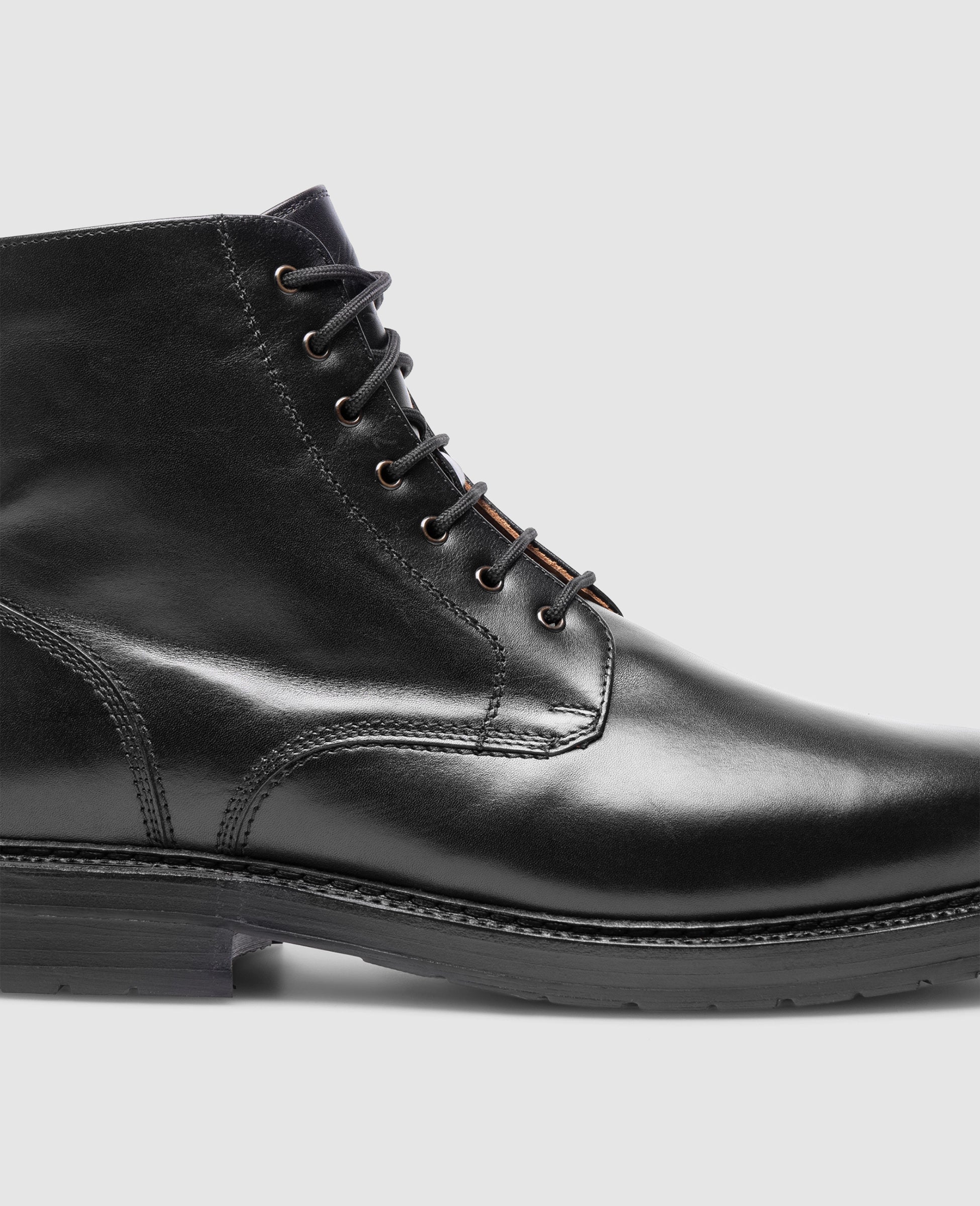 dinkelacker-buda-plain-bc-derby-boot-black-boxcalf-gummisohle image 5