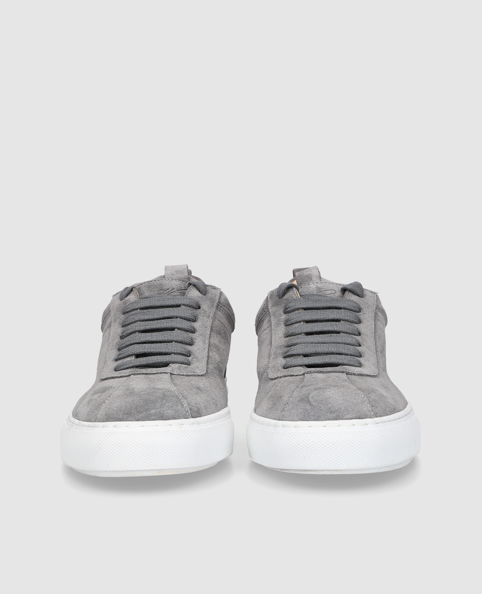 dinkelacker-turin-sneaker-v-grau-kalbsvelours-schalensohle image 4