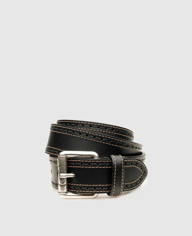 dinkelacker-dusan-plain-n-volllederg-rtel-herren-schwarz-40-mm image 1