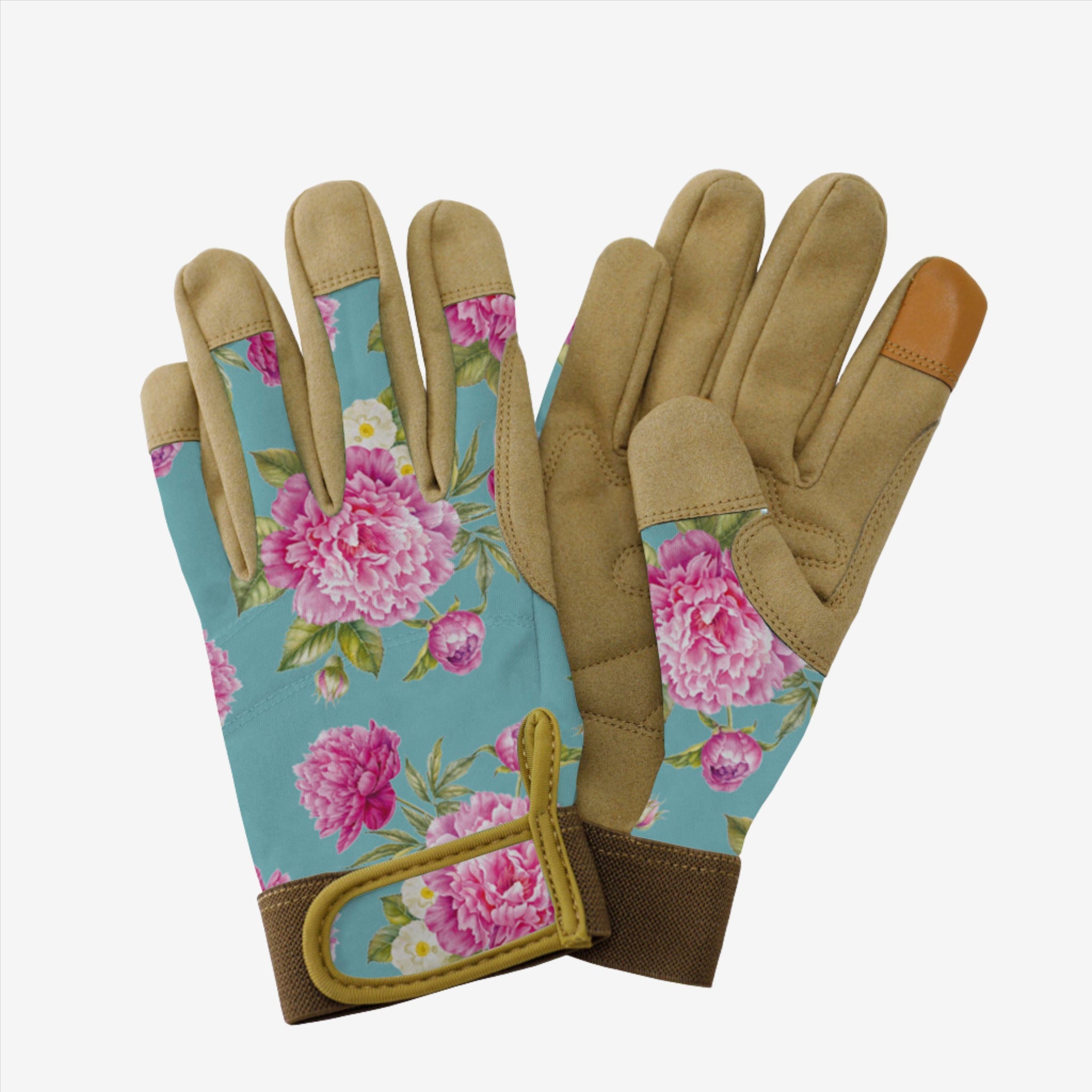 kent-stowe-aqua-peony-premium-comfort-handschuhe-damen-s image 1