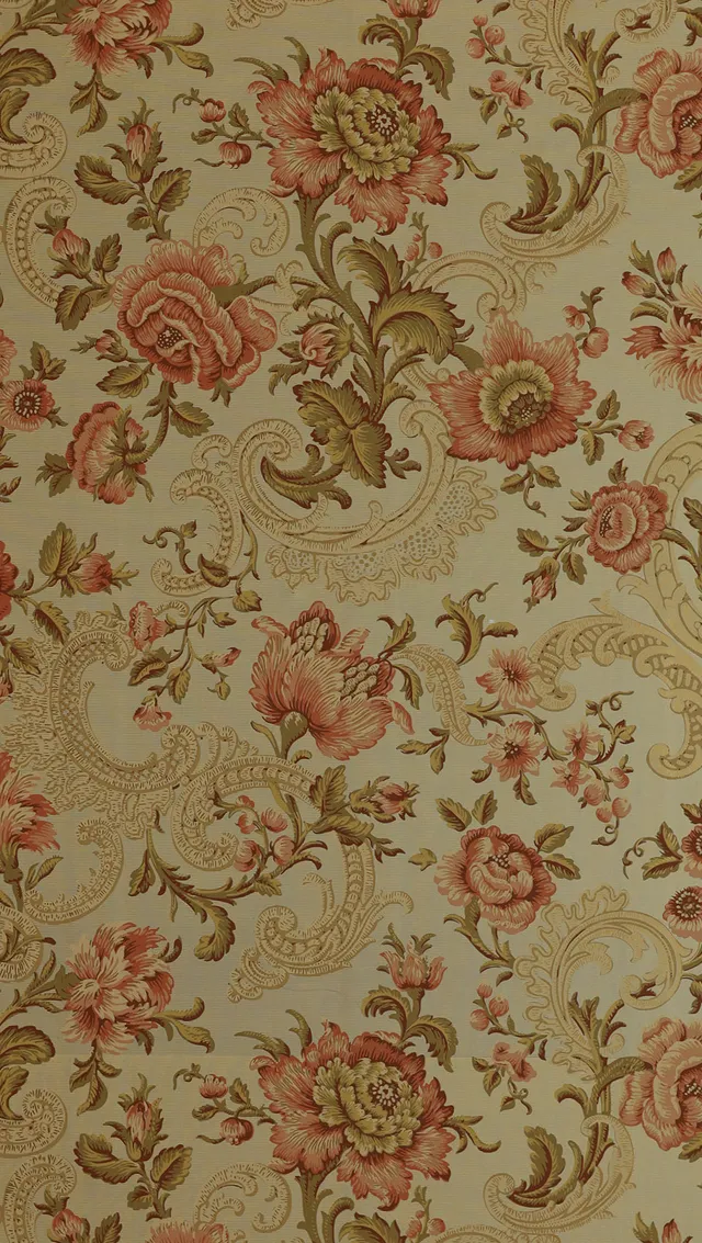 hembus-tapete-470-pfingstrose-papiertapete-floral-mit-gold image 1