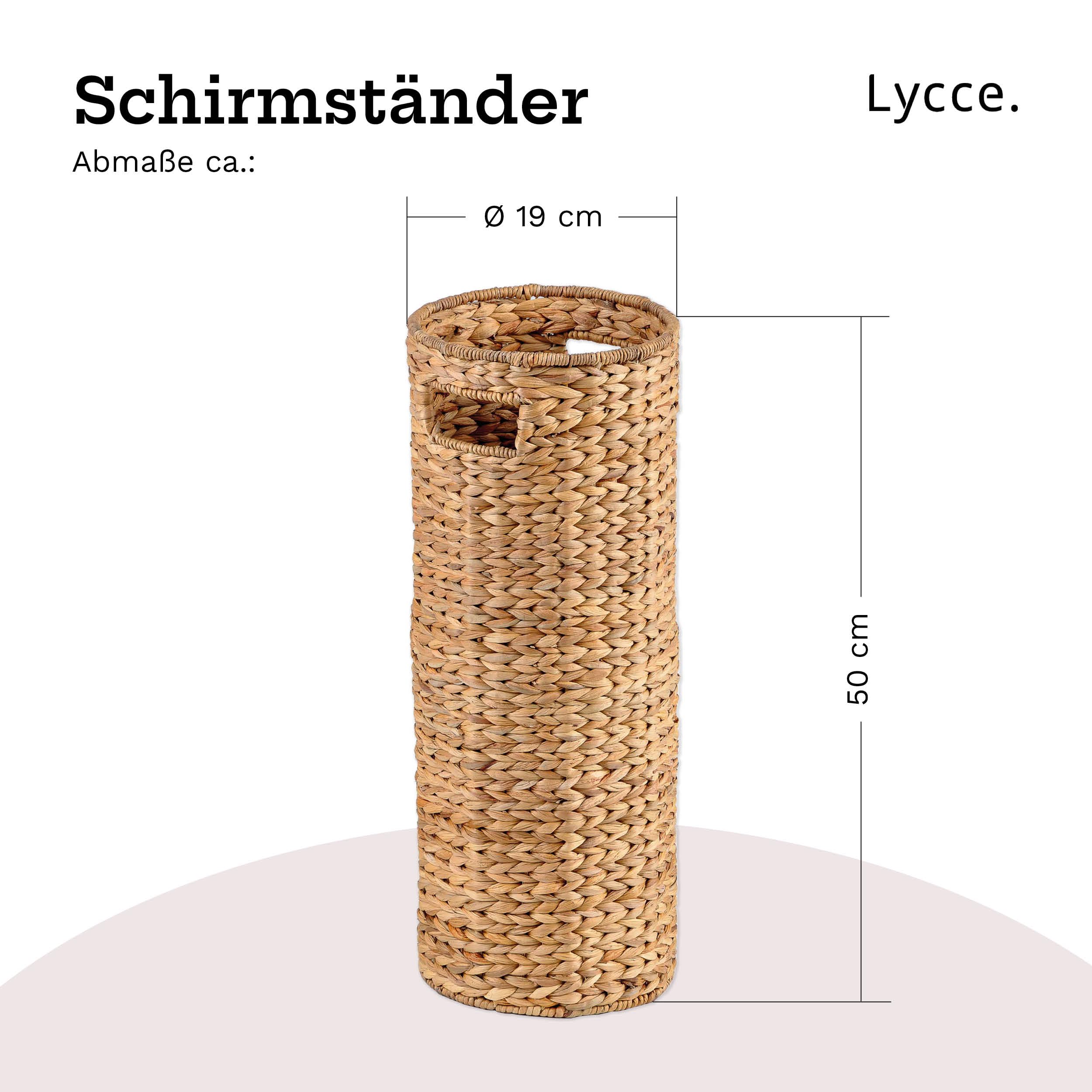 lycce-schirmst-nder-wasserhyazinthe-mit-griffen-19xh50cm-natur image 3