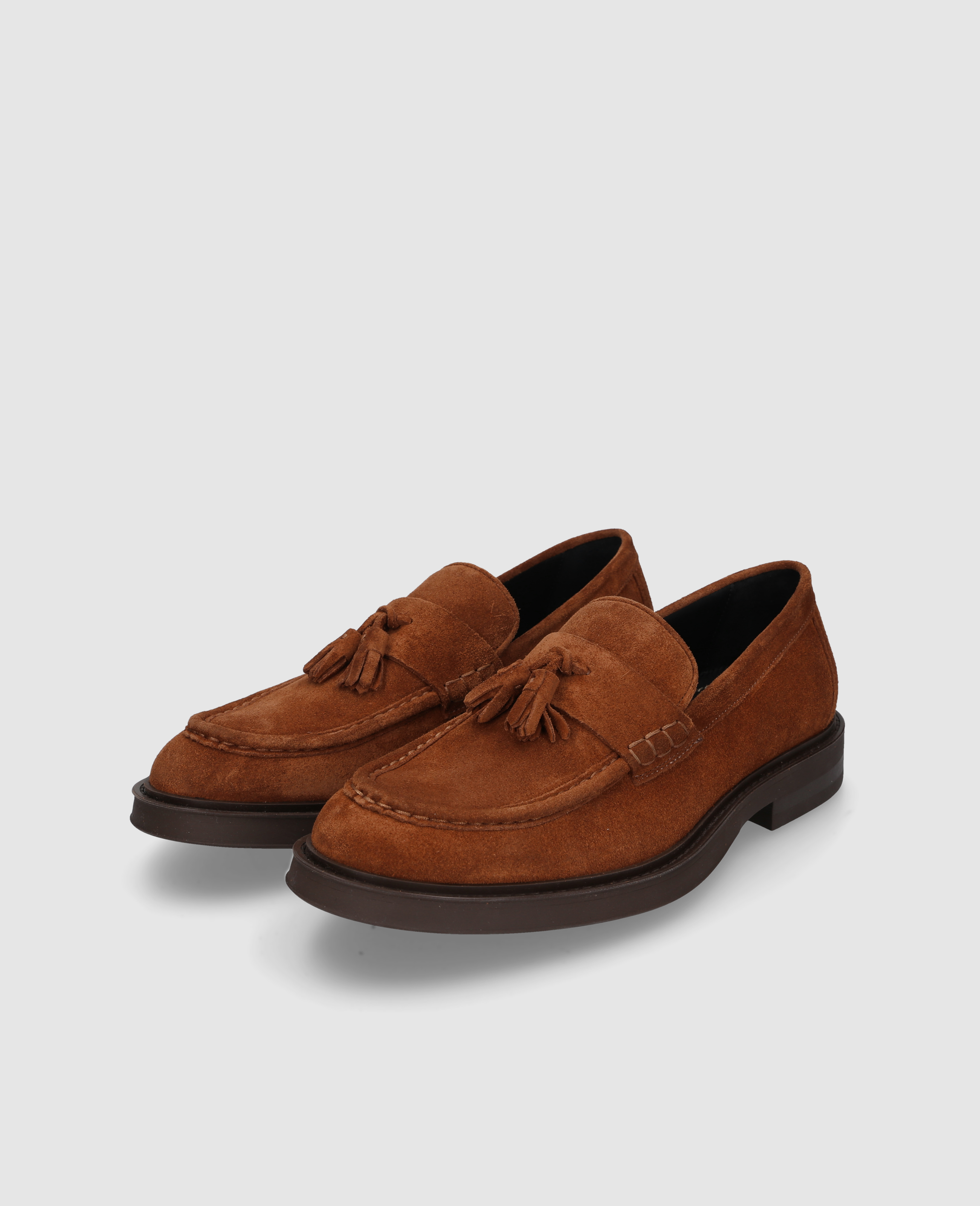 dinkelacker-florenz-tassel-v-loafer-braun-velours image 2