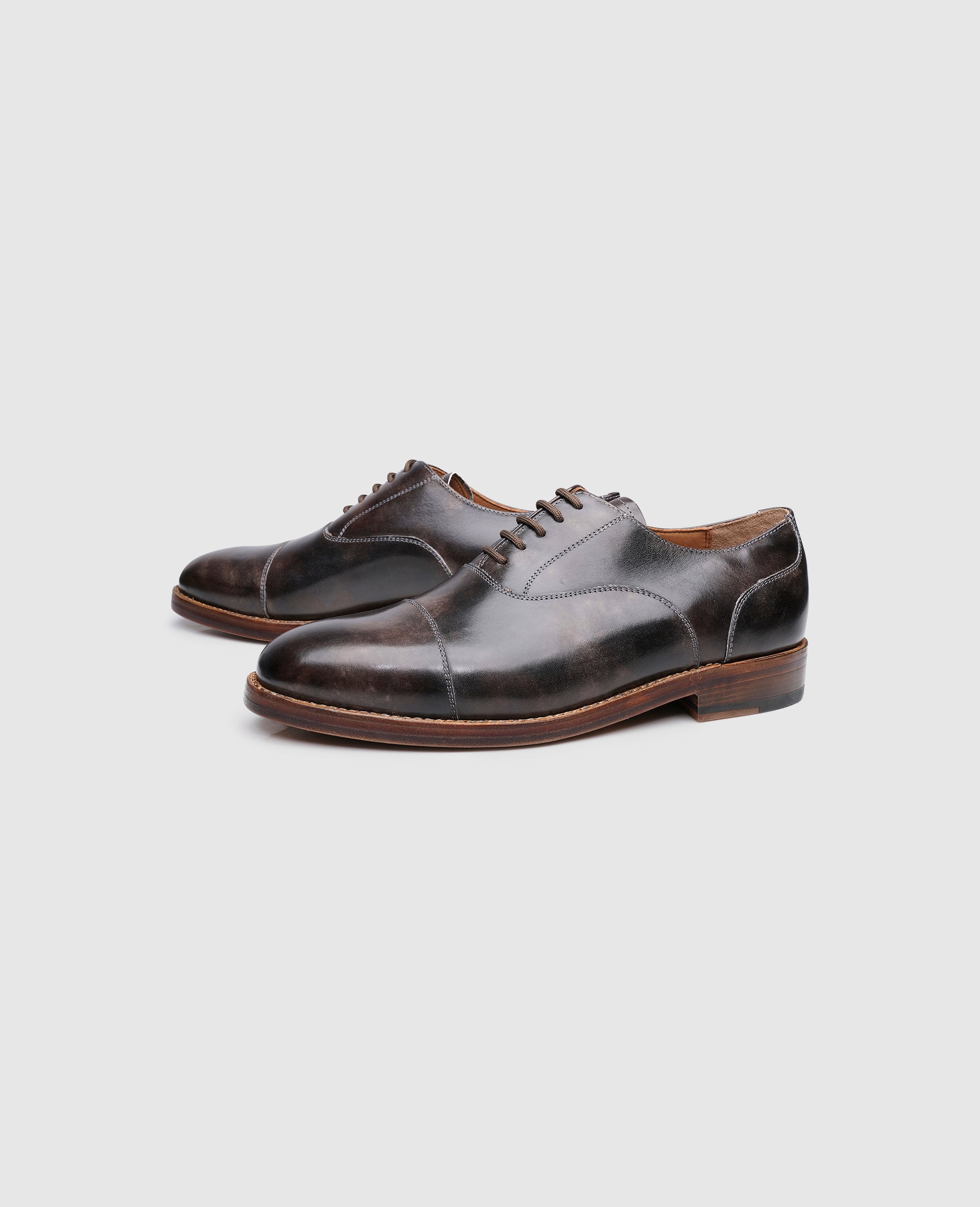 dinkelacker-london-captoe-tc-herren-oxford-asphalt-grau image 7