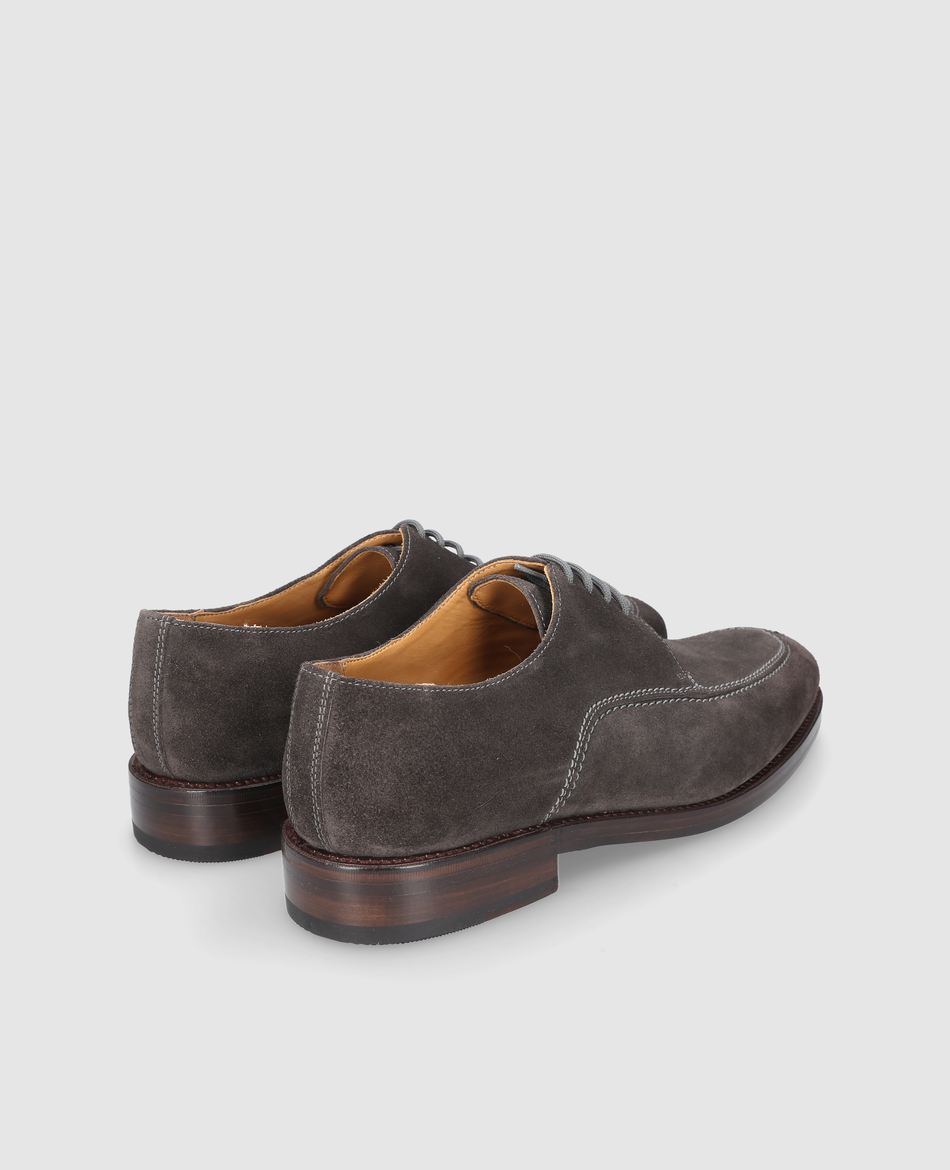 dinkelacker-luzern-norweger-v-halbschuh-dunkelgrau-velours image 4