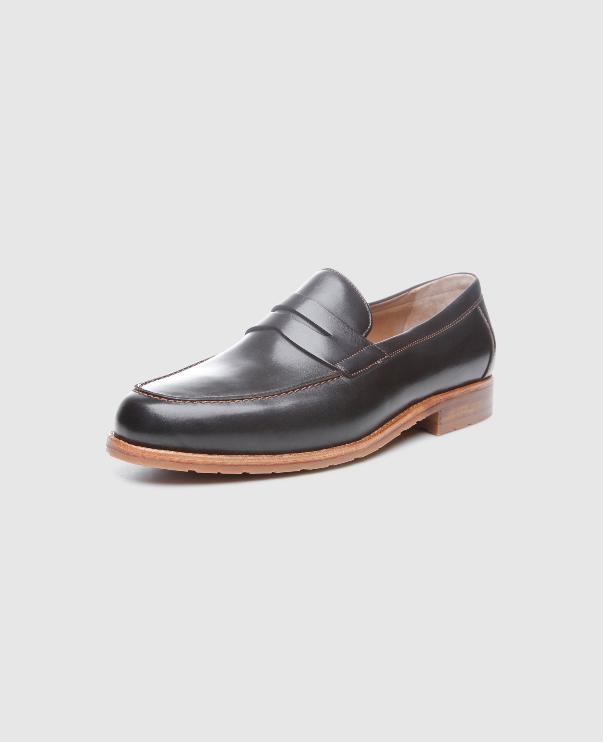dinkelacker-wien-plain-sc-schwarz-penny-loafer-aus-softcalf image 2