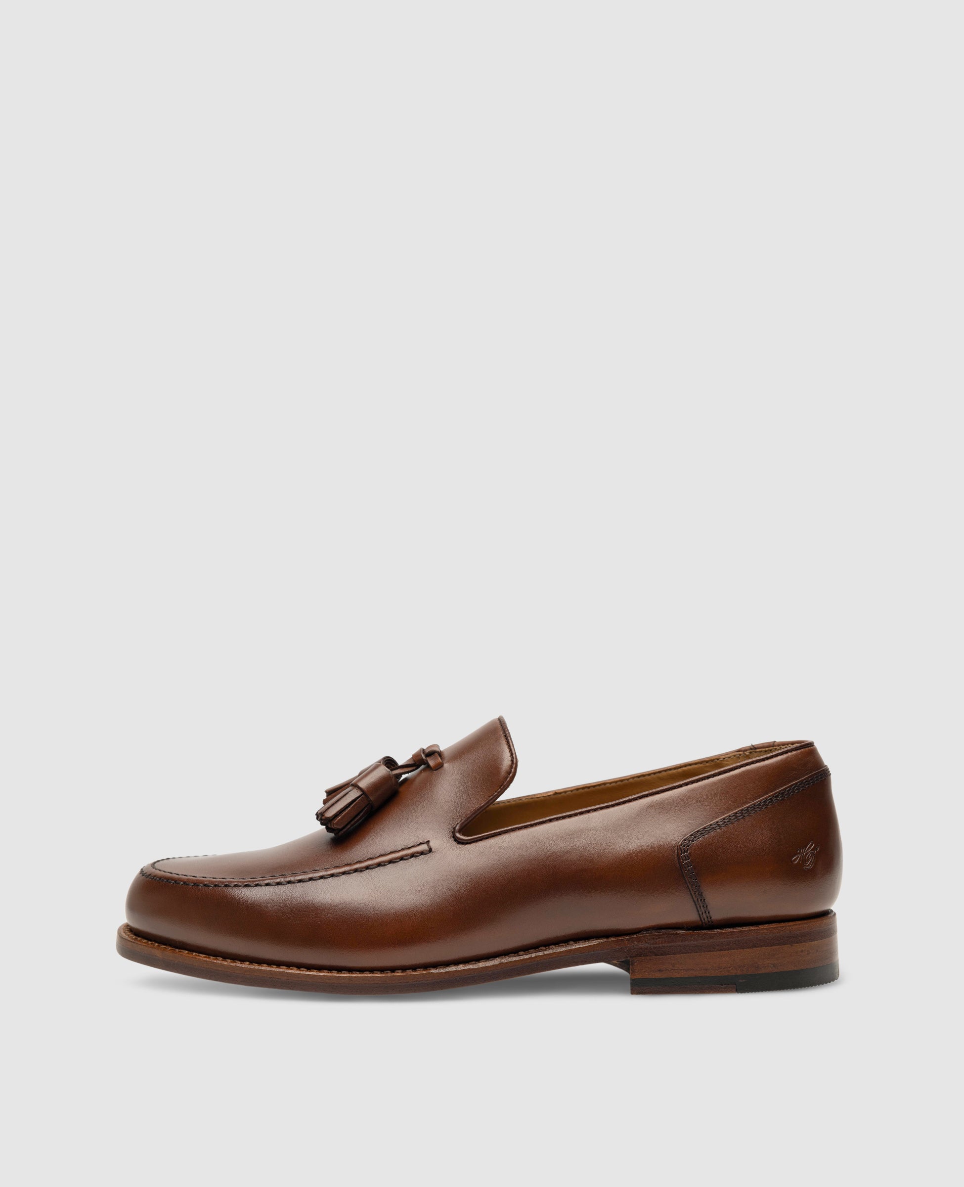 dinkelacker-wien-plain-tassel-bc-loafer-braun-boxcalf image 1