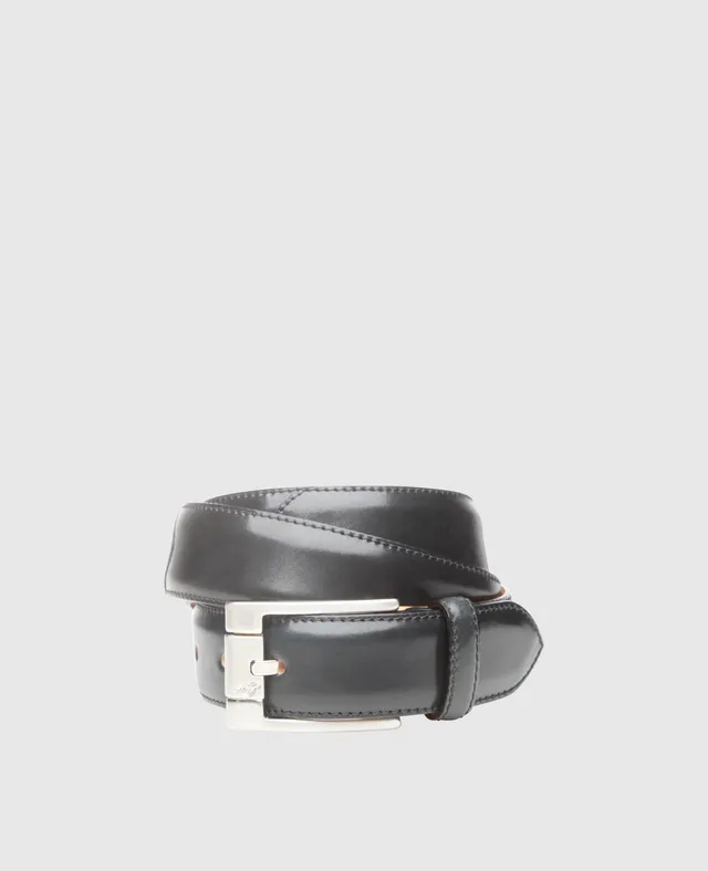 dinkelacker-bazil-plain-c-lederg-rtel-herren-black image 1