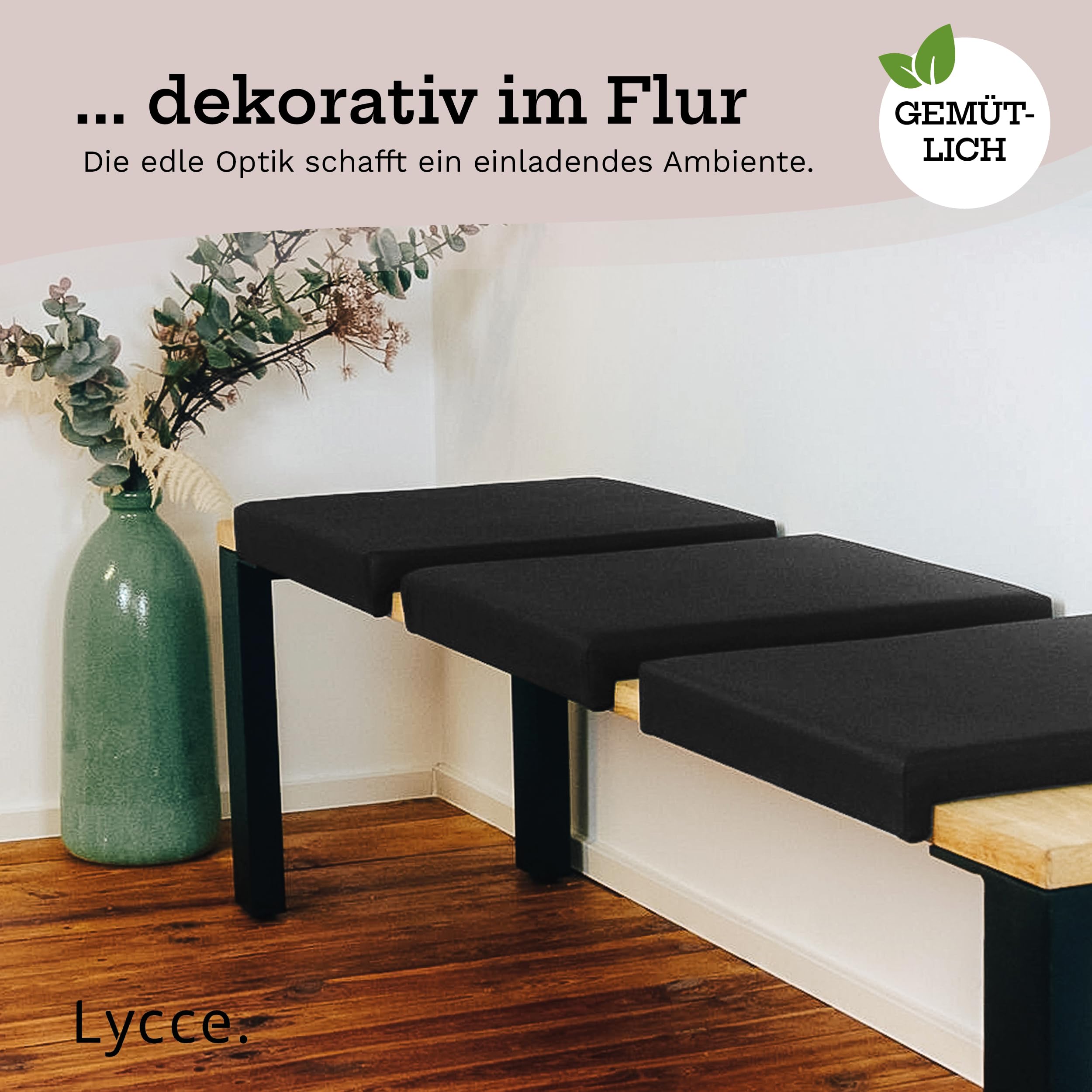 lycce-bankauflage-klemmkissen-2-leisten-kunstleder-schwarz-40-cm image 5