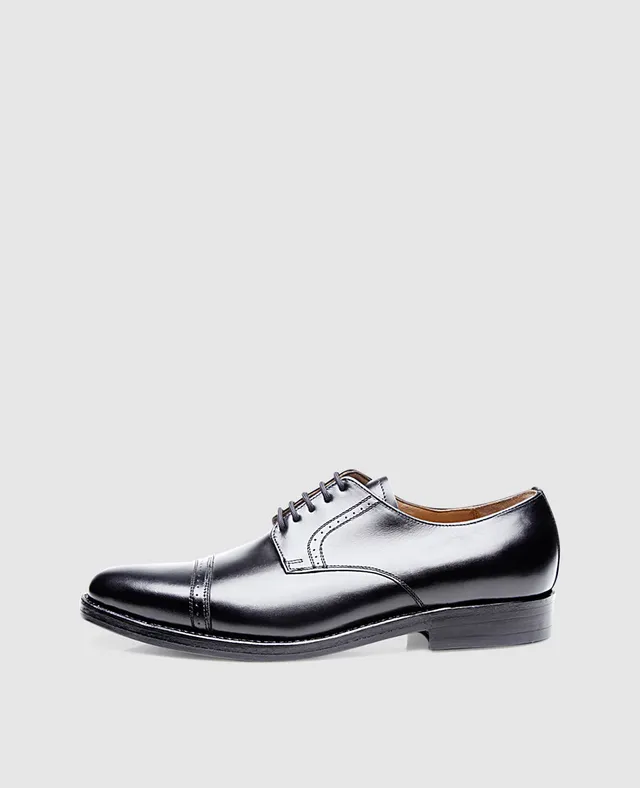 dinkelacker-milano-quarter-brogue-derby-bc-box-calf-black image 1