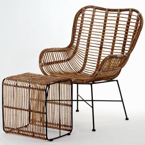 lycce-roy-beistelltisch-rattan-braun-41x37x45-cm-mit-metallgestell image 3