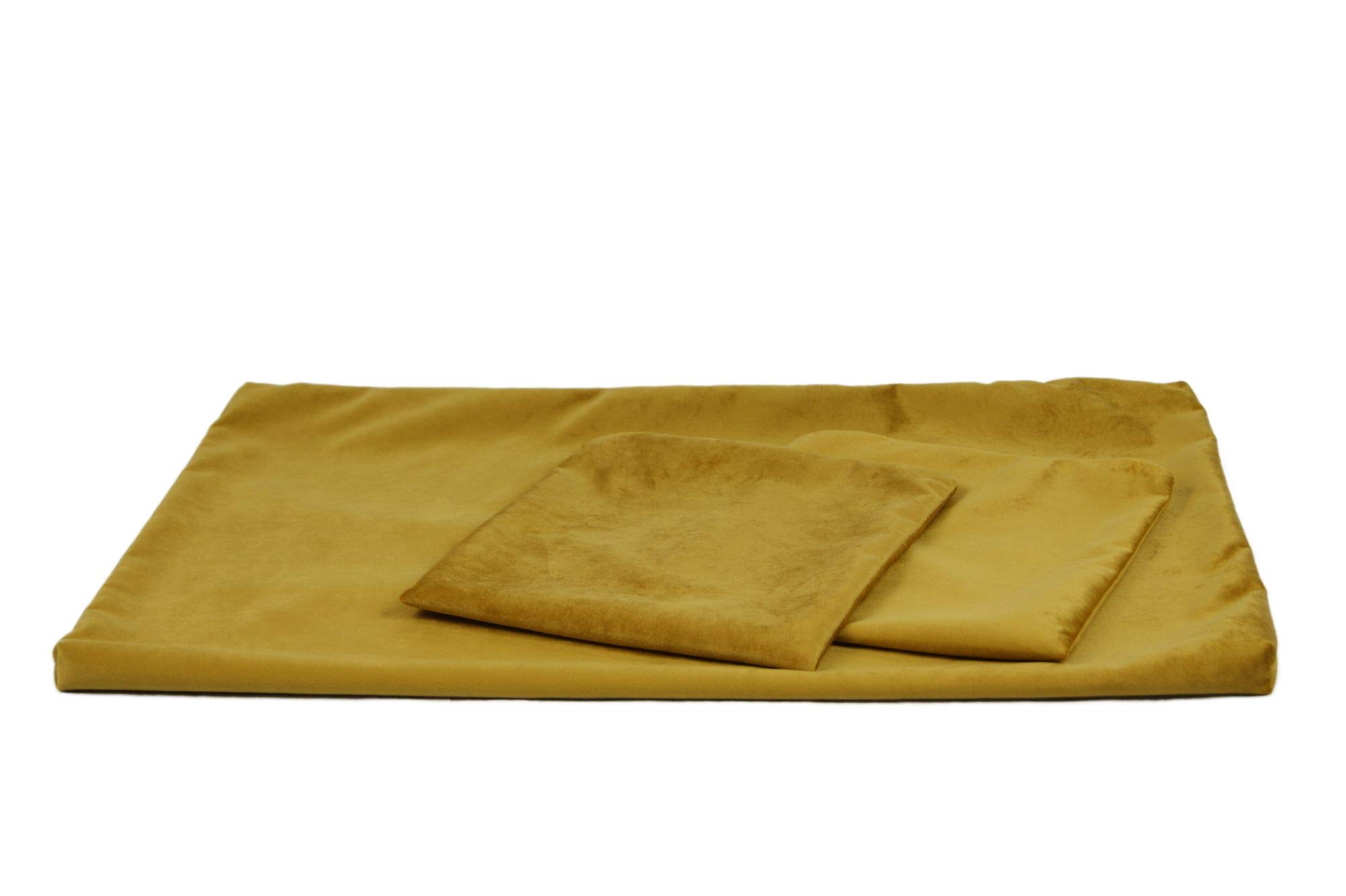 lycce-kissenbezug-samt-retro-grau-3er-set-35x35-83x55-cm image 4