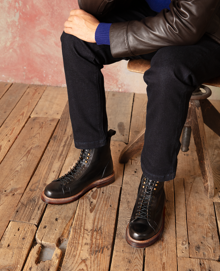 dinkelacker-rio-plain-bc-derby-boot-black image 6