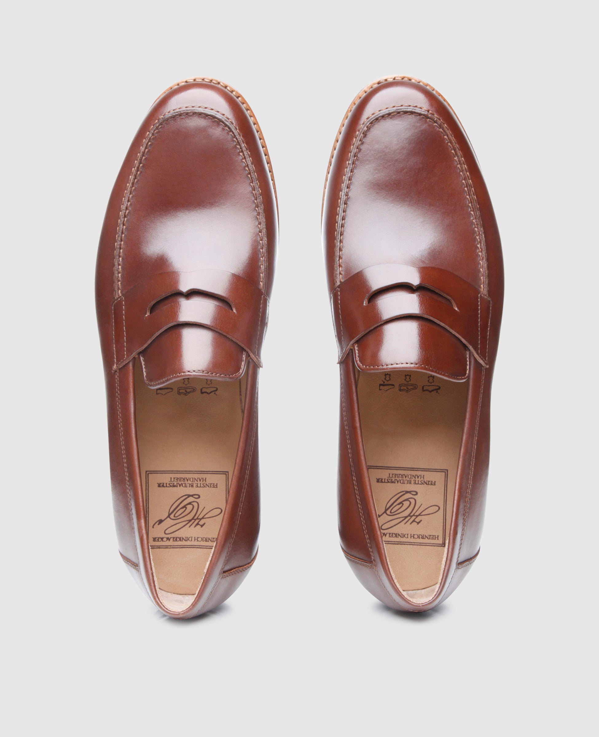 dinkelacker-wien-penny-loafer-plain-ac-dunkelbraun image 8