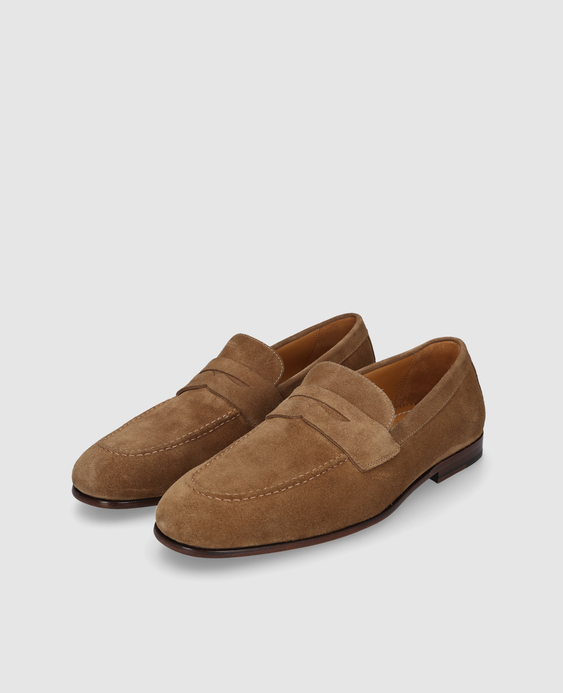 dinkelacker-amalfi-plain-v-loafer-braun image 3