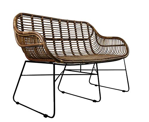 lycce-rattansofa-venus-retro-mit-armlehne-braun-120x60x83-cm image 7