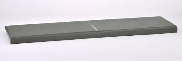 lycce-klemmkissen-l-115cm-x-38cm-kunstleder-grau image 1