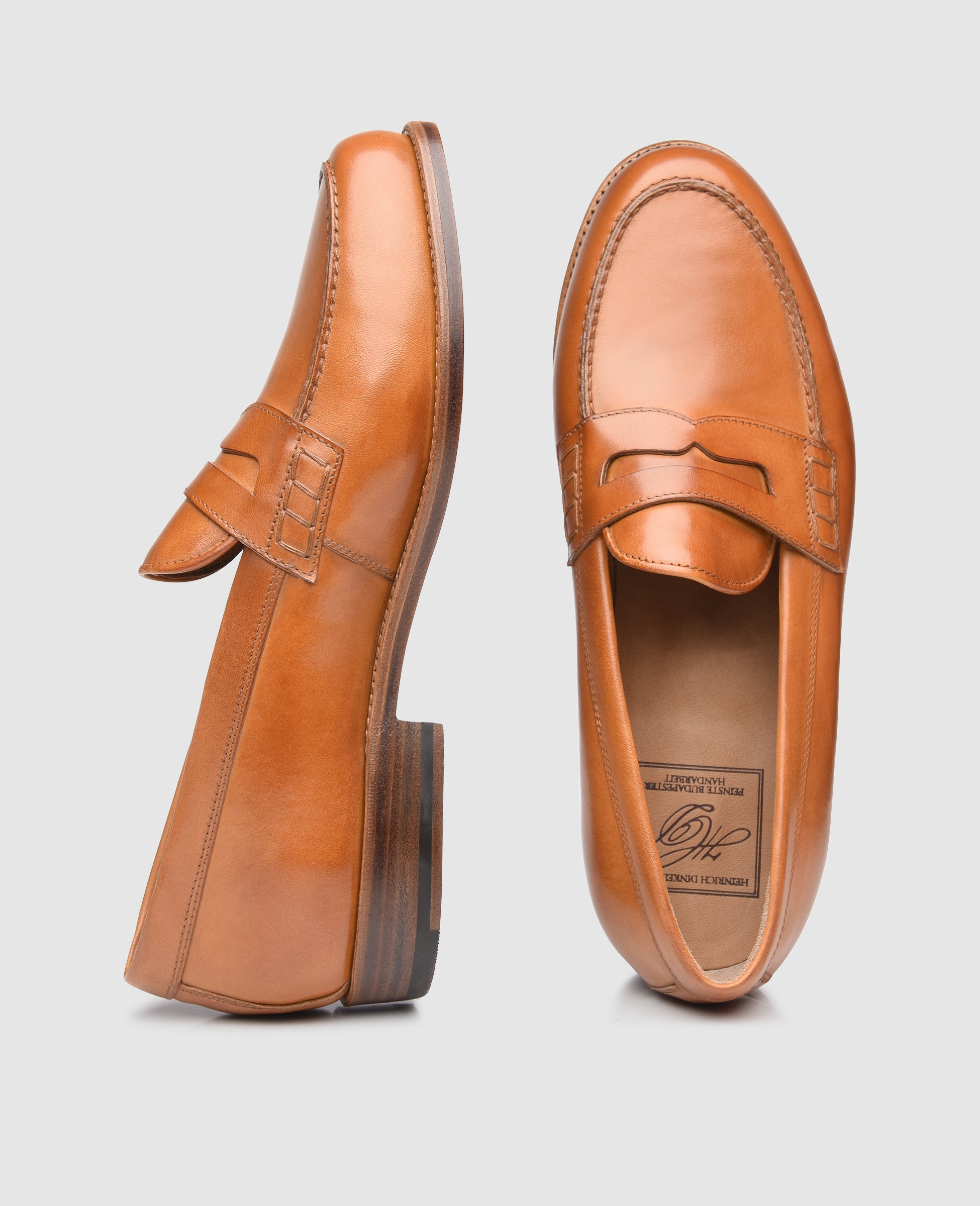 dinkelacker-wien-plain-ac-penny-loafer-nuss-kalbsleder image 5