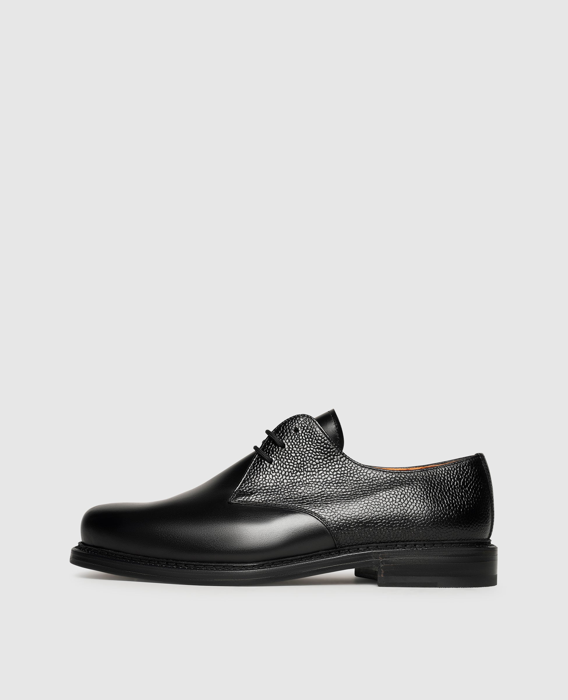 dinkelacker-buda-plain-bc-derby-herrenschuh-schwarz image 1