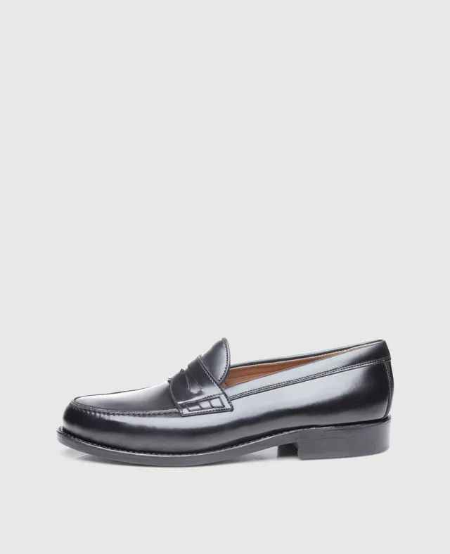 dinkelacker-wien-plain-c-penny-loafer-shell-cordovan-schwarz image 1