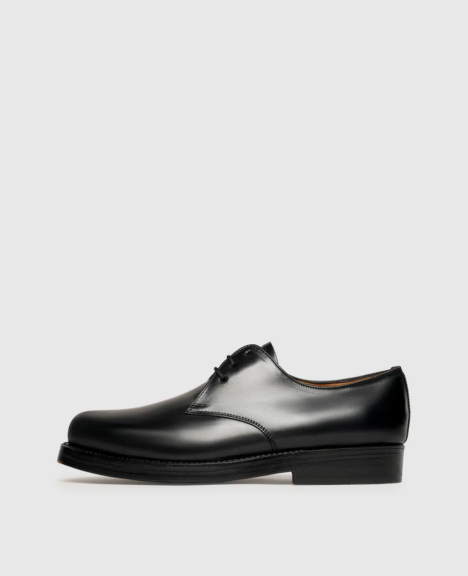 dinkelacker-rio-plain-c-herren-oxford-schwarz-shell-cordovan image 1