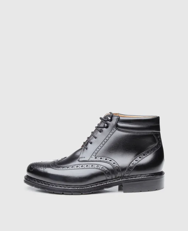 dinkelacker-janosh-k-full-brogue-ac-derby-boot-black image 1