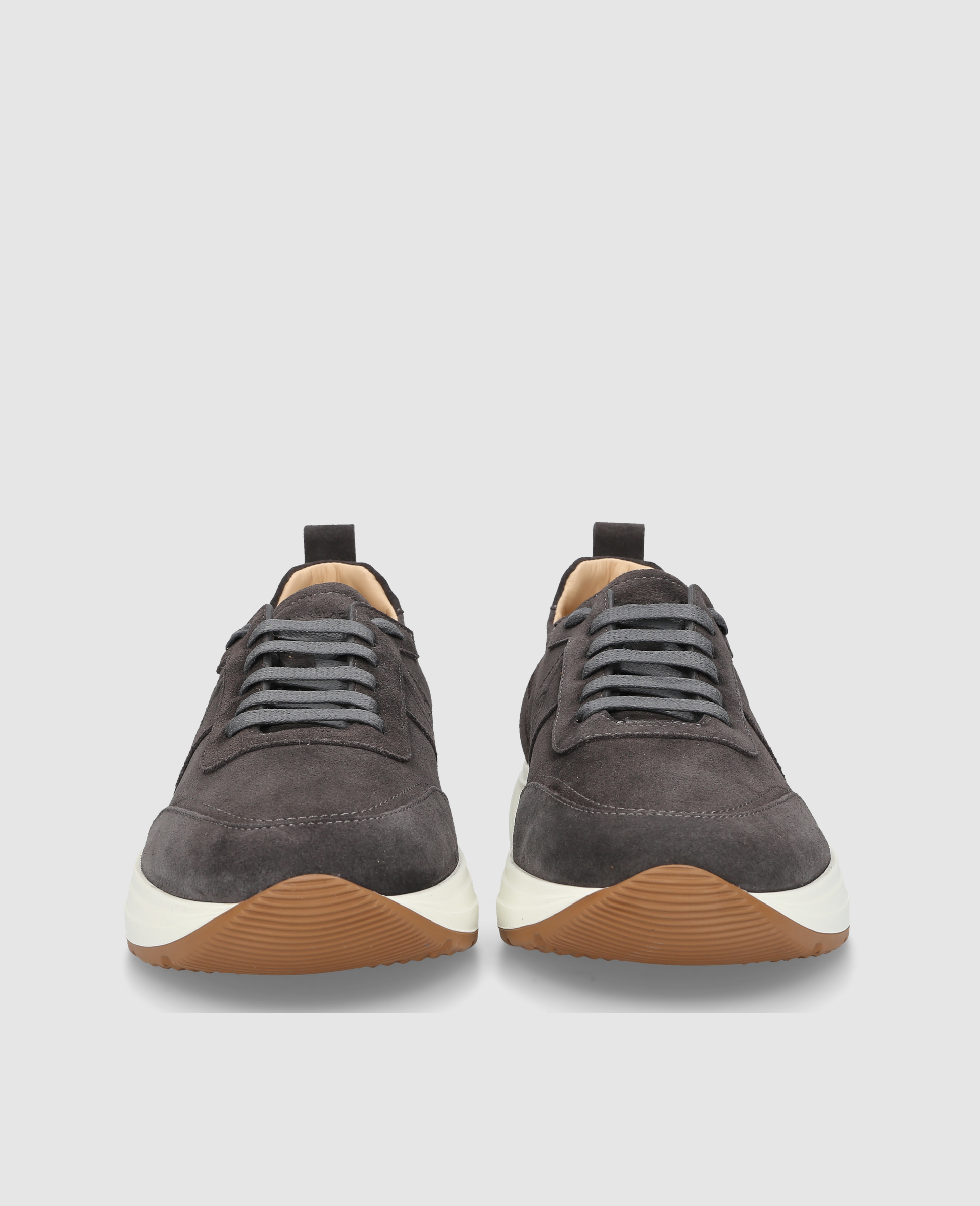 dinkelacker-toronto-sneaker-v-sneaker-dunkelgrau-veloursleder image 4