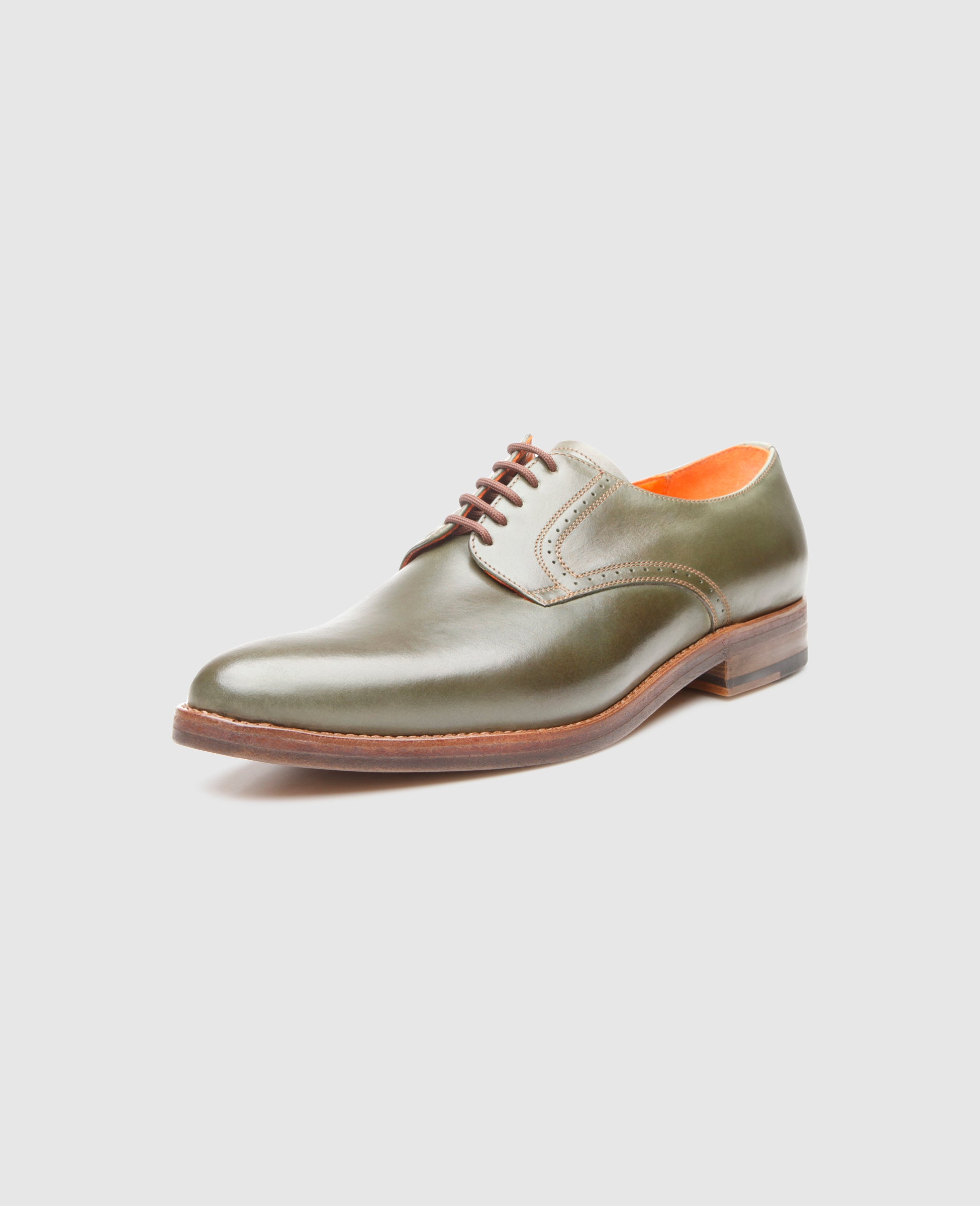 dinkelacker-milano-plain-h-schn-rschuh-gr-n-gewachstes-nubuk-herren image 2
