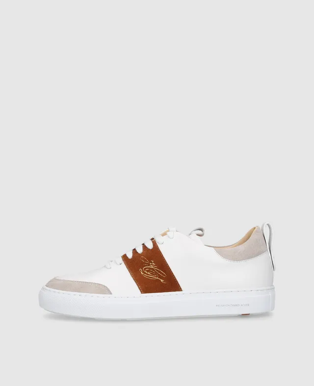 dinkelacker-turin-tennis-sneaker-np-wei-rotbraun image 1