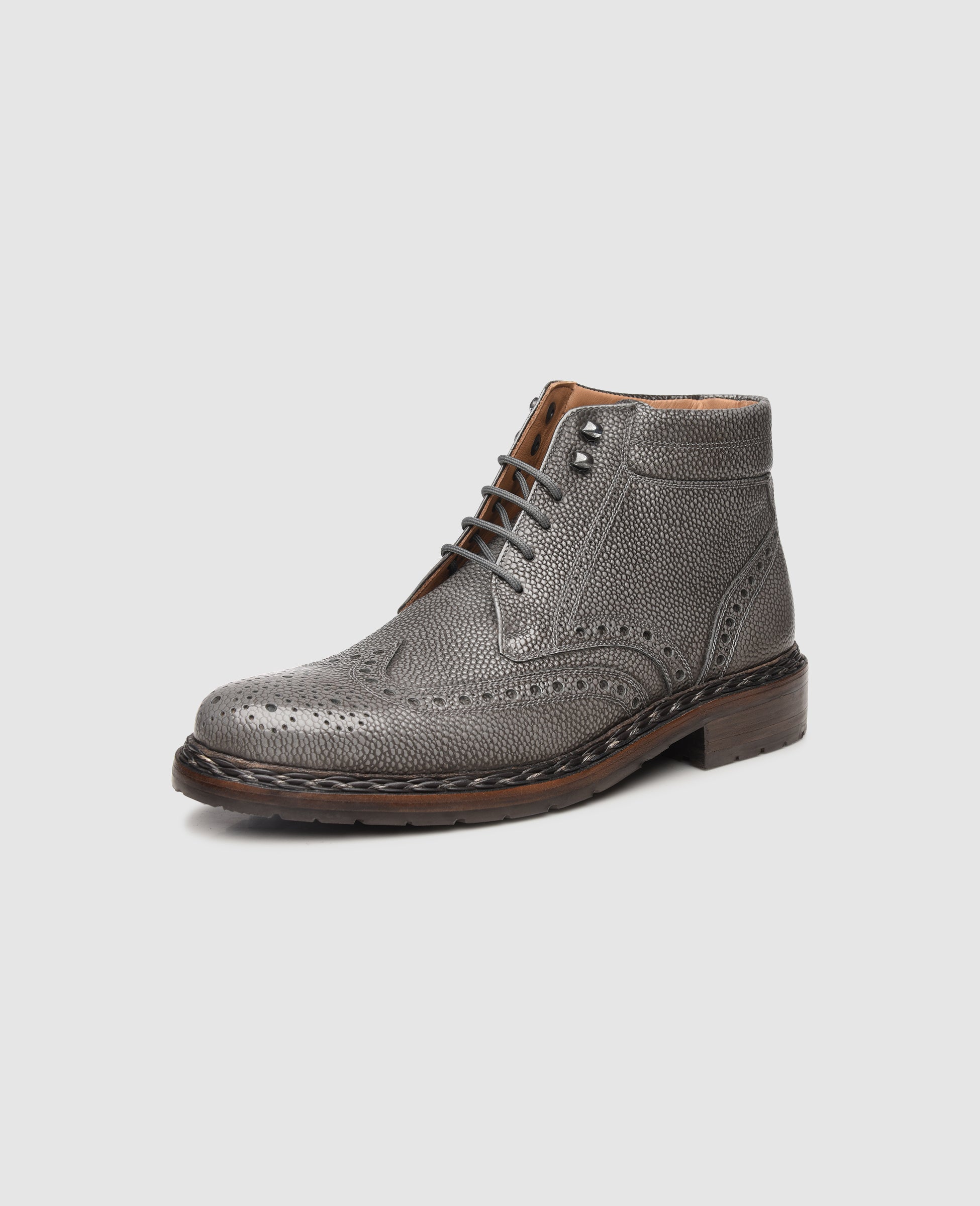 dinkelacker-buda-full-brogue-ag-boot-grau-gepr-gt-kalbsleder image 2
