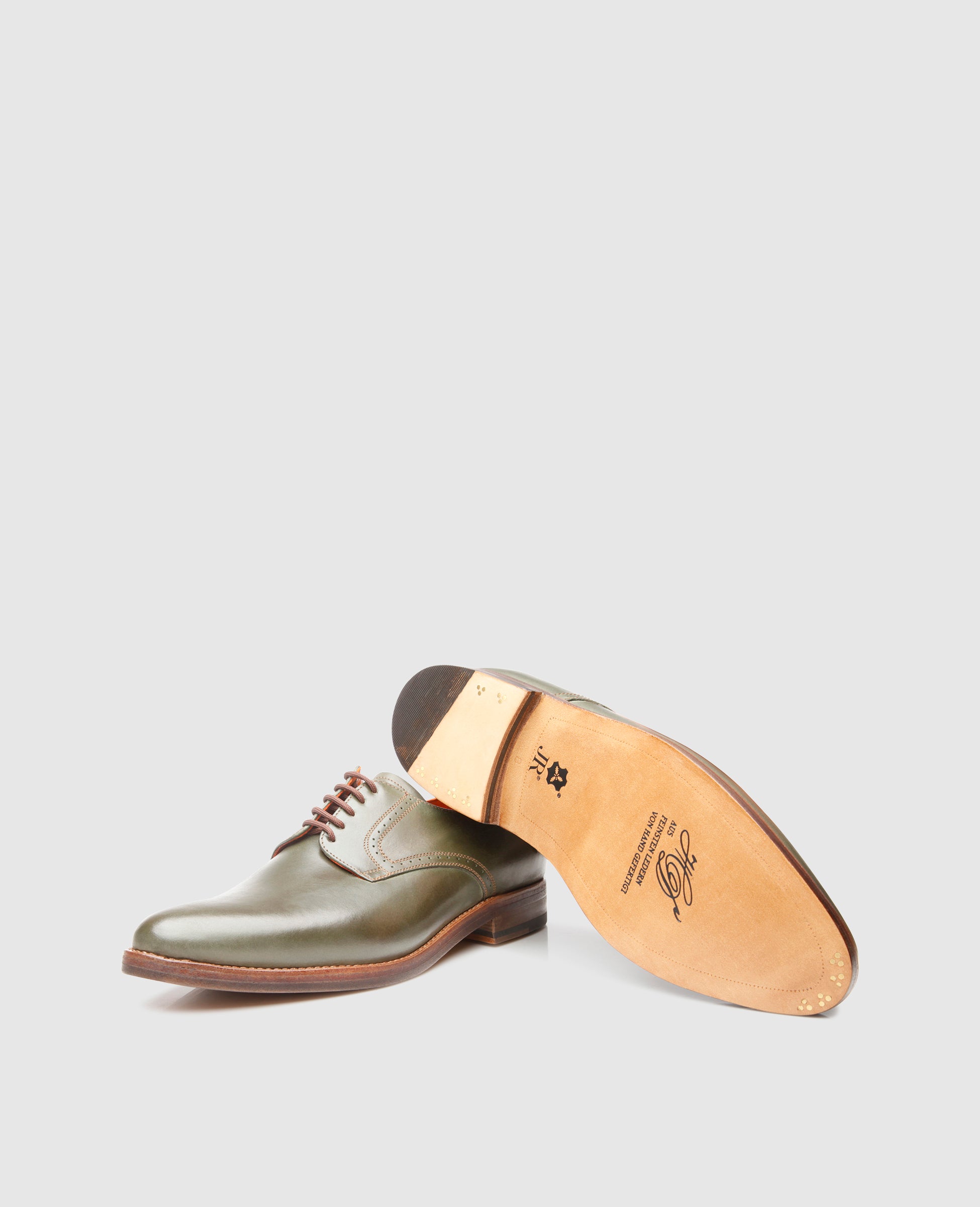 dinkelacker-milano-plain-h-schn-rschuh-gr-n-gewachstes-nubuk-herren image 6