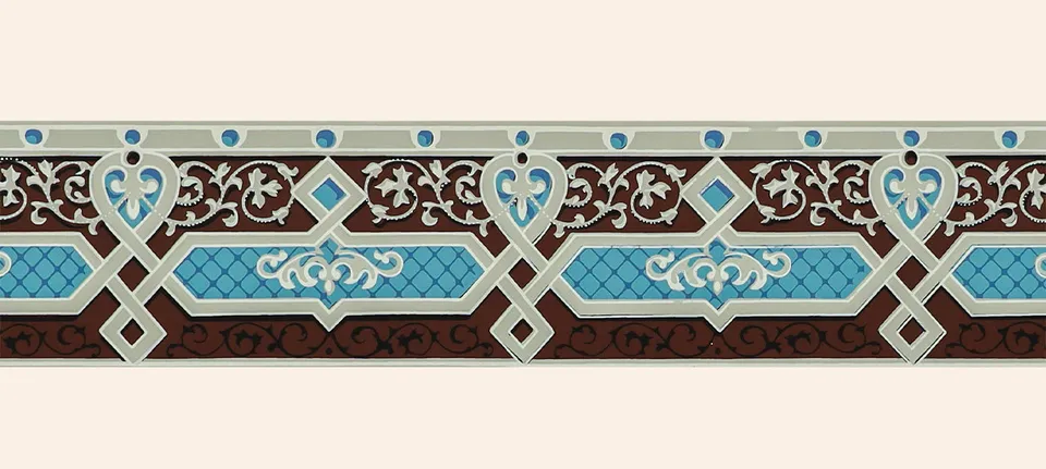 hembus-borte-592-blaue-blume-biedermeier-borte image 1