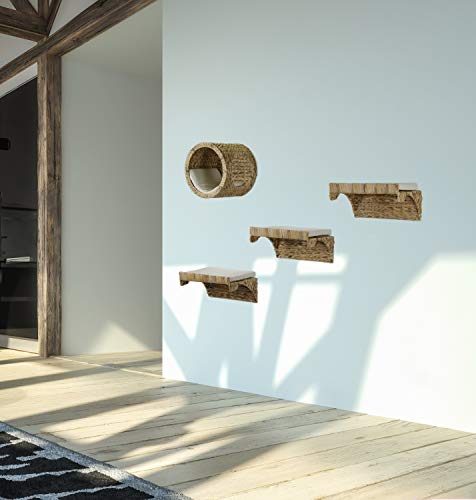lycce-katzen-kletterwand-reka-wasserhyazinthe-4-teilig image 2