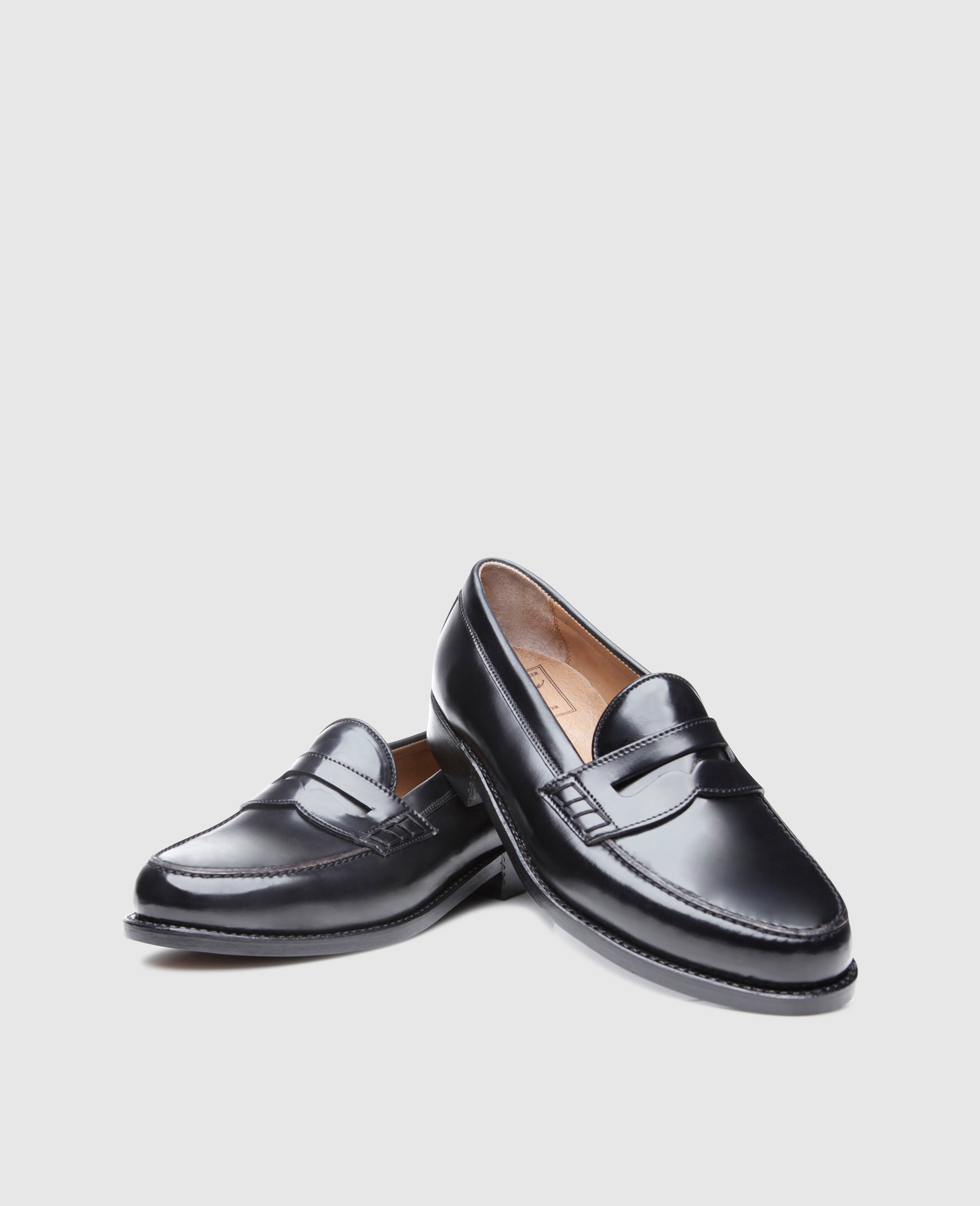 dinkelacker-wien-plain-c-penny-loafer-shell-cordovan-schwarz image 5