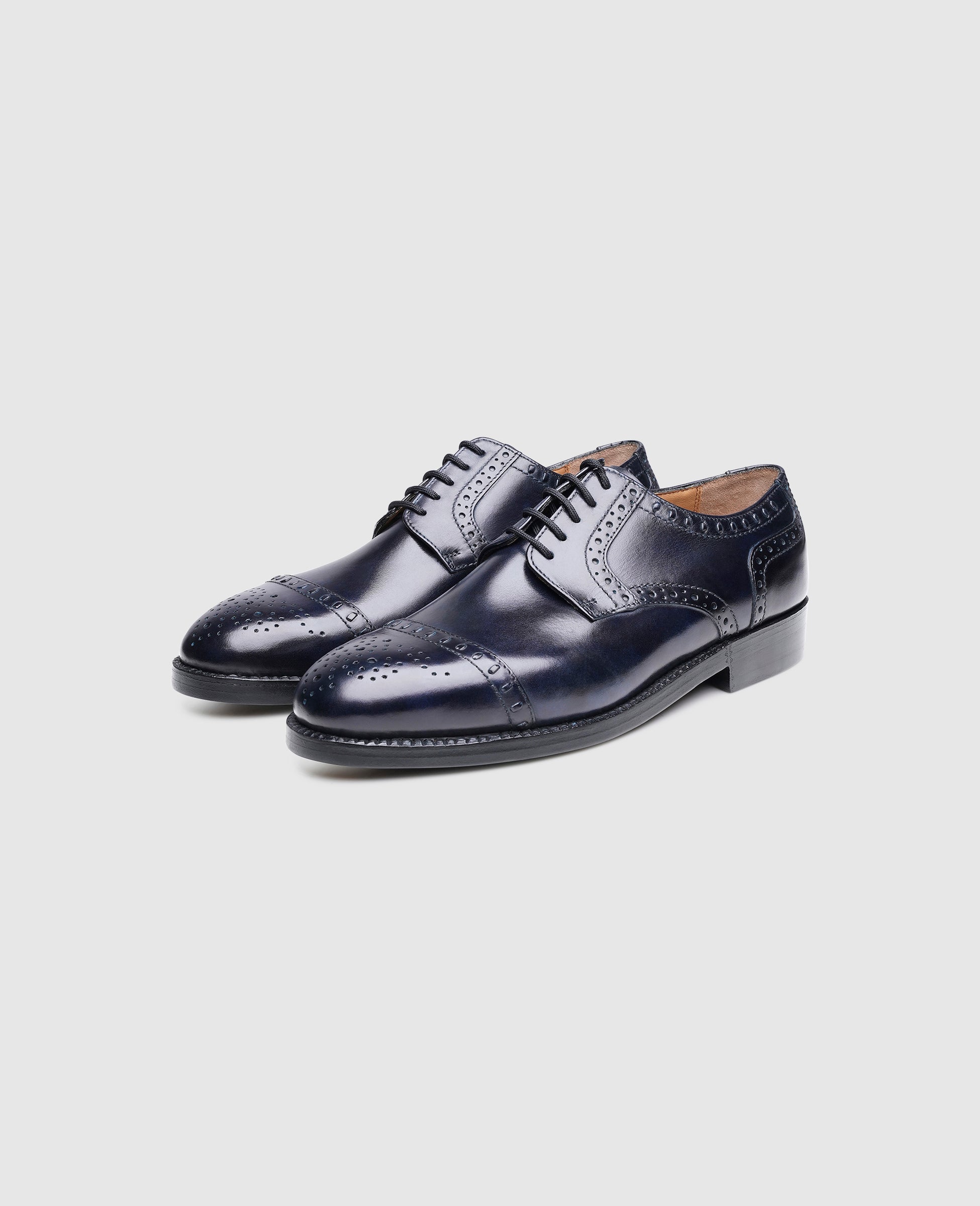 dinkelacker-london-half-brogue-tc-midnight-derby-blau-business image 7