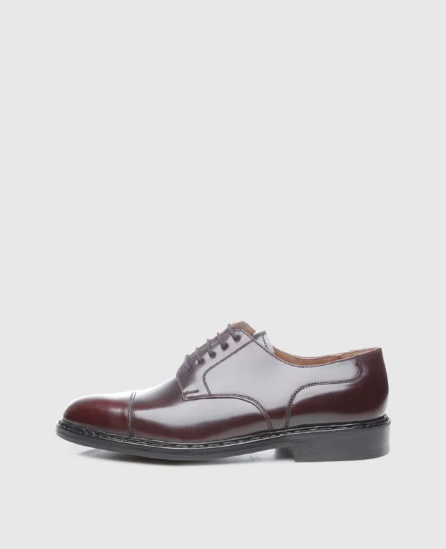 dinkelacker-london-captoe-derby-oxblood-shell-cordovan image 1