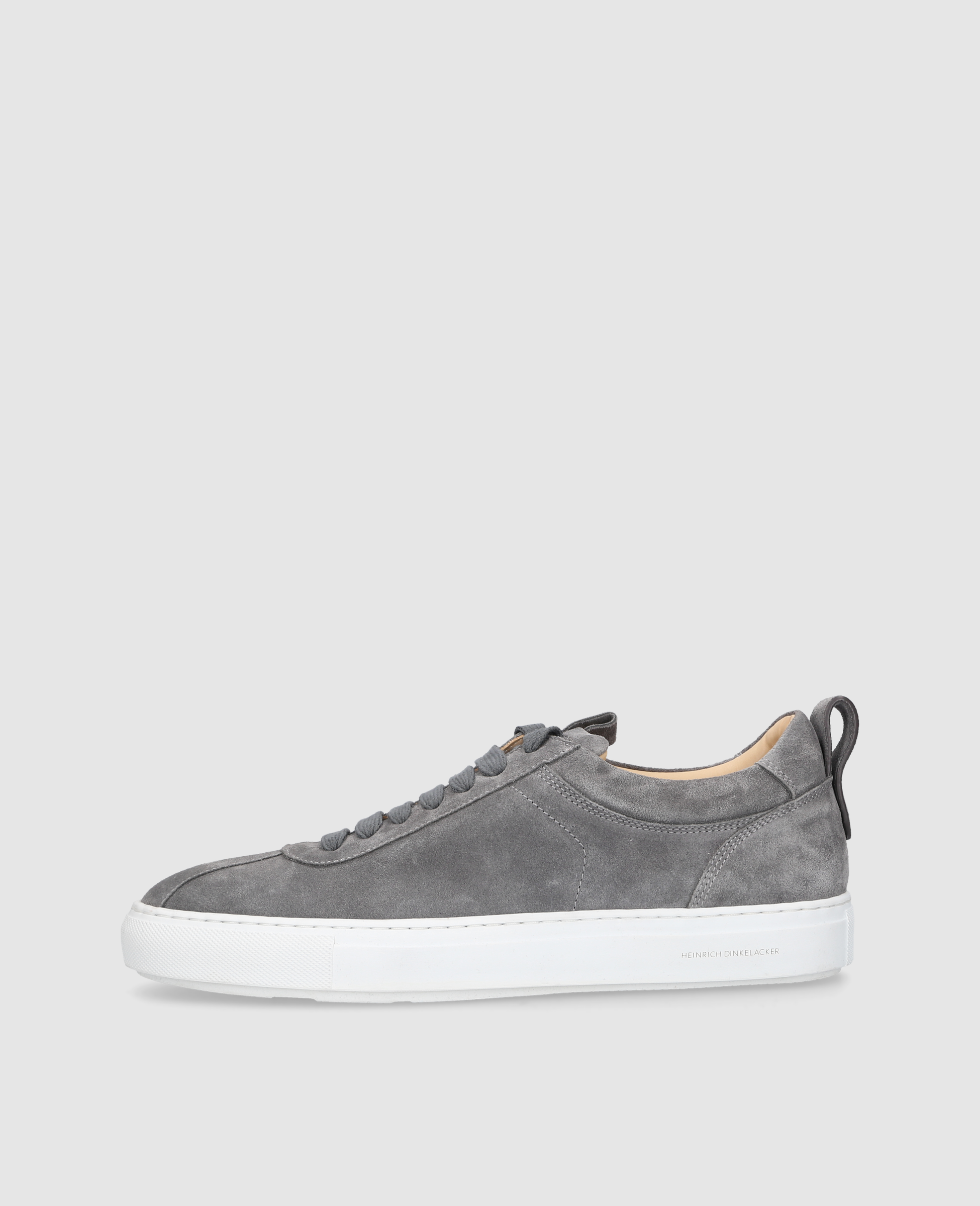 dinkelacker-turin-sneaker-v-grau-kalbsvelours-schalensohle image 1