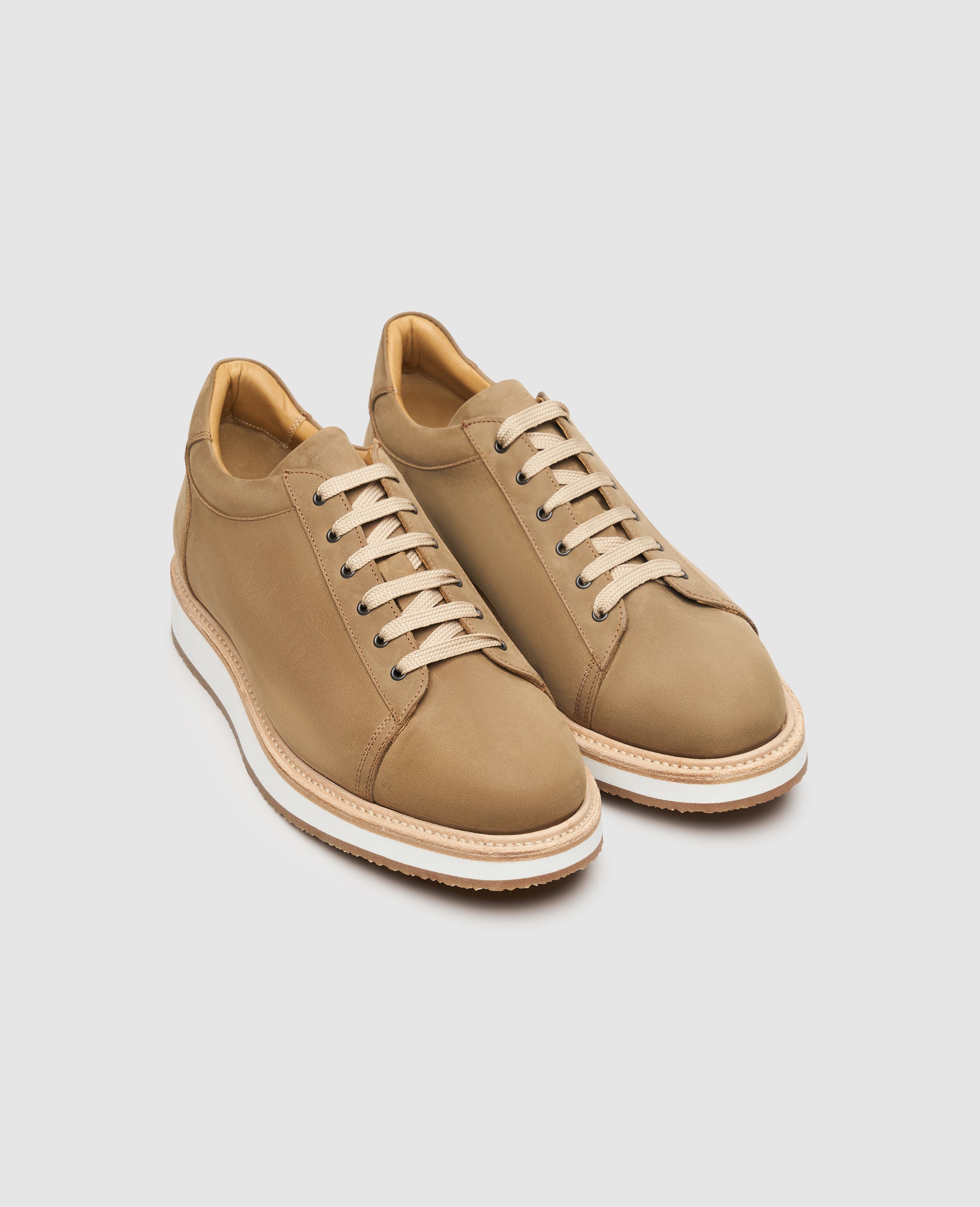 dinkelacker-london-sneaker-j-hellbraun image 5